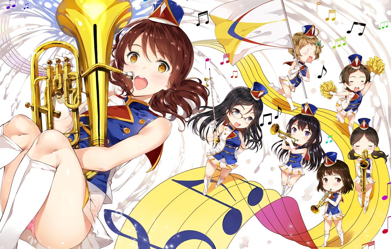 Wallpaper music, Girls, anime, hibike! euphonium image