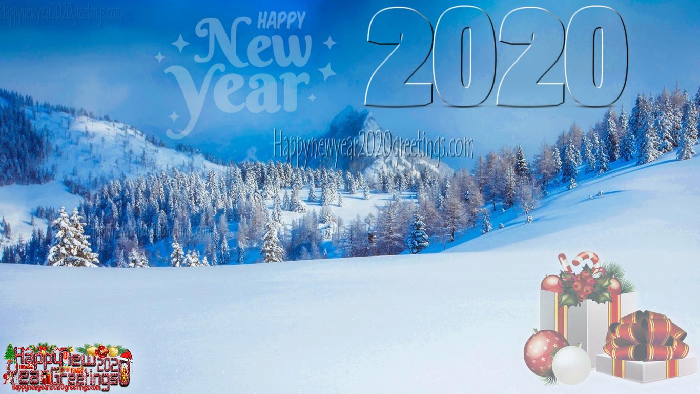 Happy New Year 2020 Hd Winter Wallpapers Wallpaper Cave