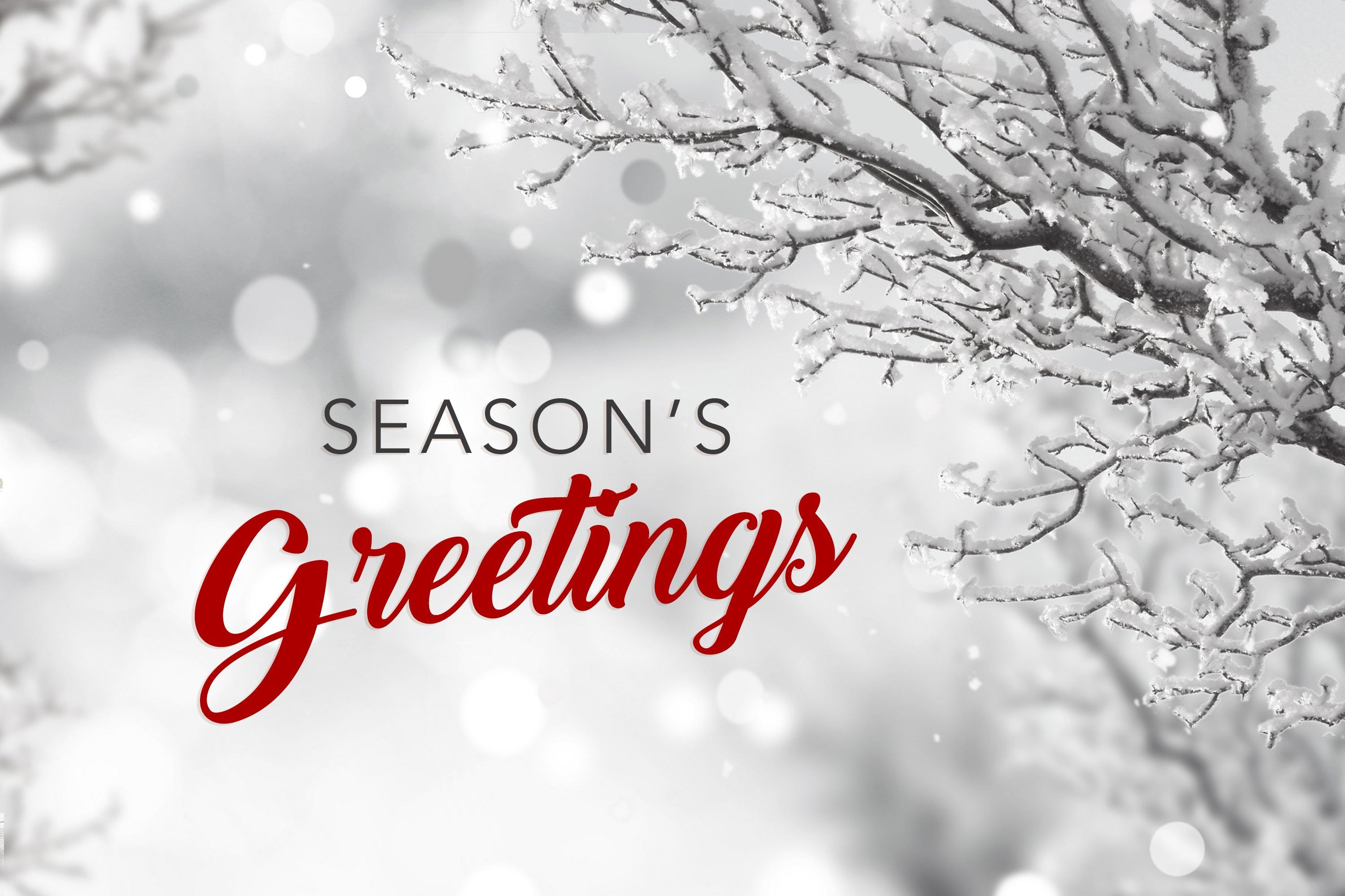 Season's Greetings Cards Stock Image, HD Wallpaper & Winter Picture For 2020