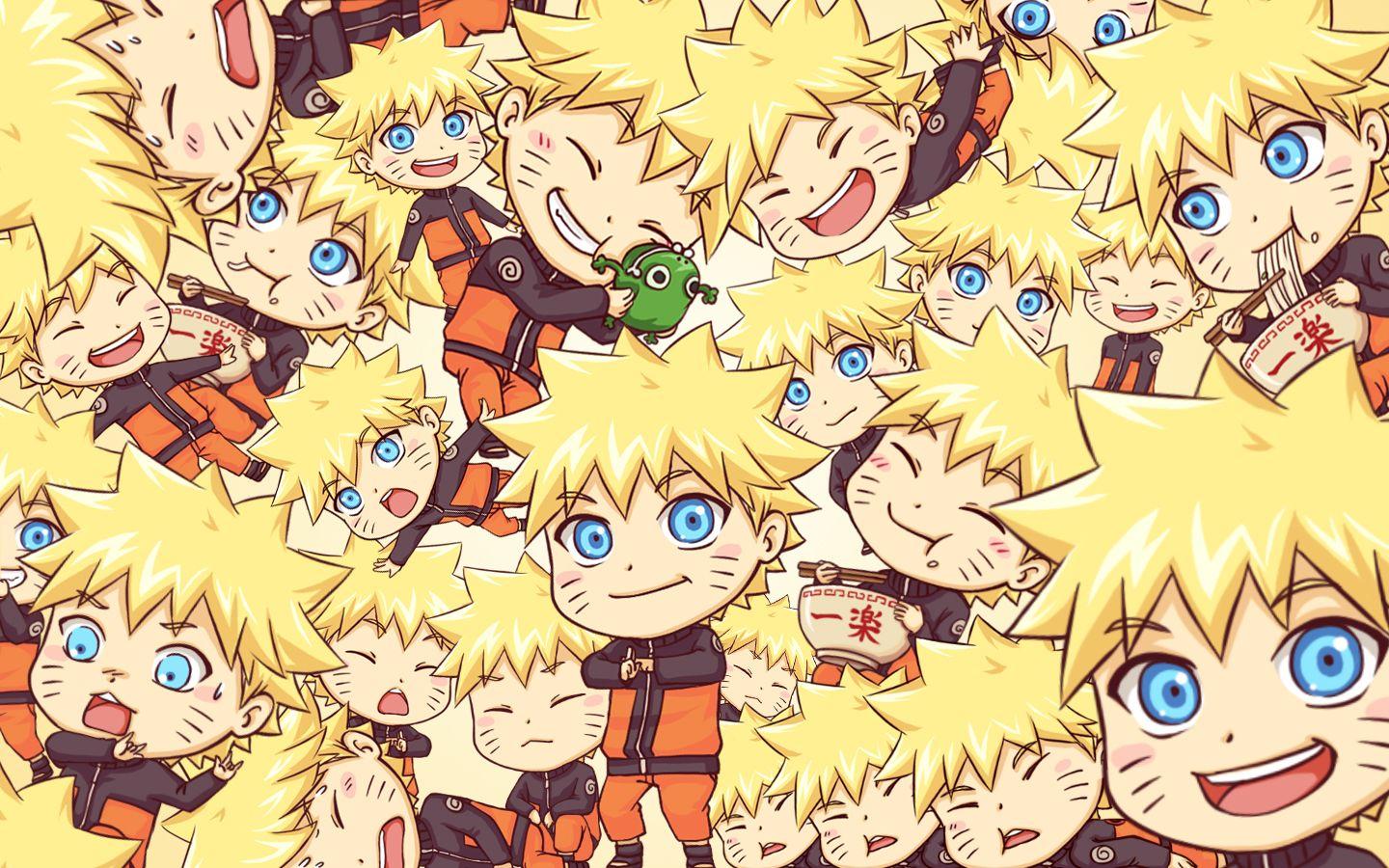 Naruto Laptop Wallpaper. Naruto süß, Chibi