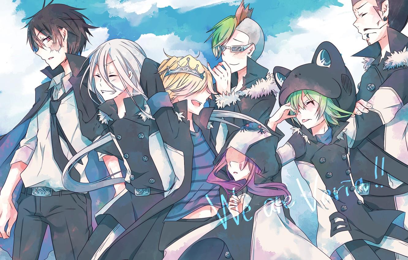 Wallpaper group, anime, guys, Katekyo Hitman REBORN!, Varia image