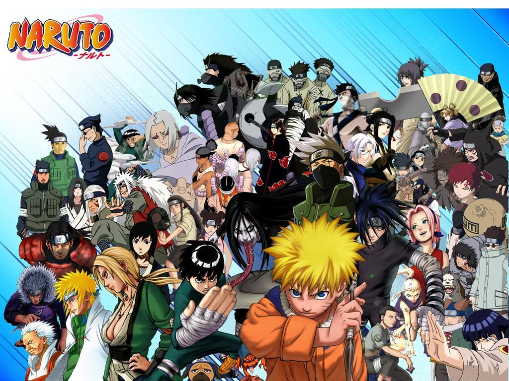 Naruto Group «1024x768 «Anime wallpaper «Anime wallpaper