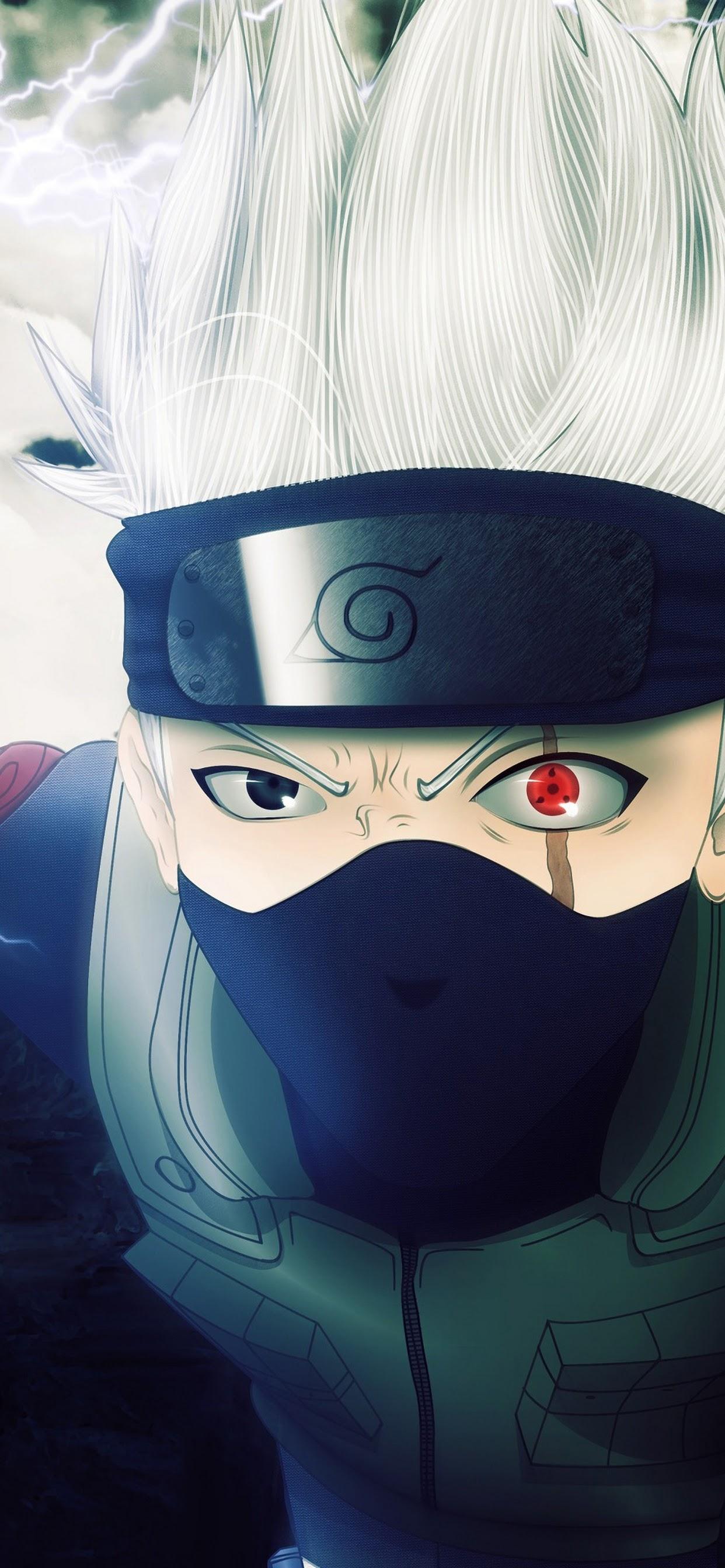 Kakashi Hatake Sharingan 4K Wallpaper