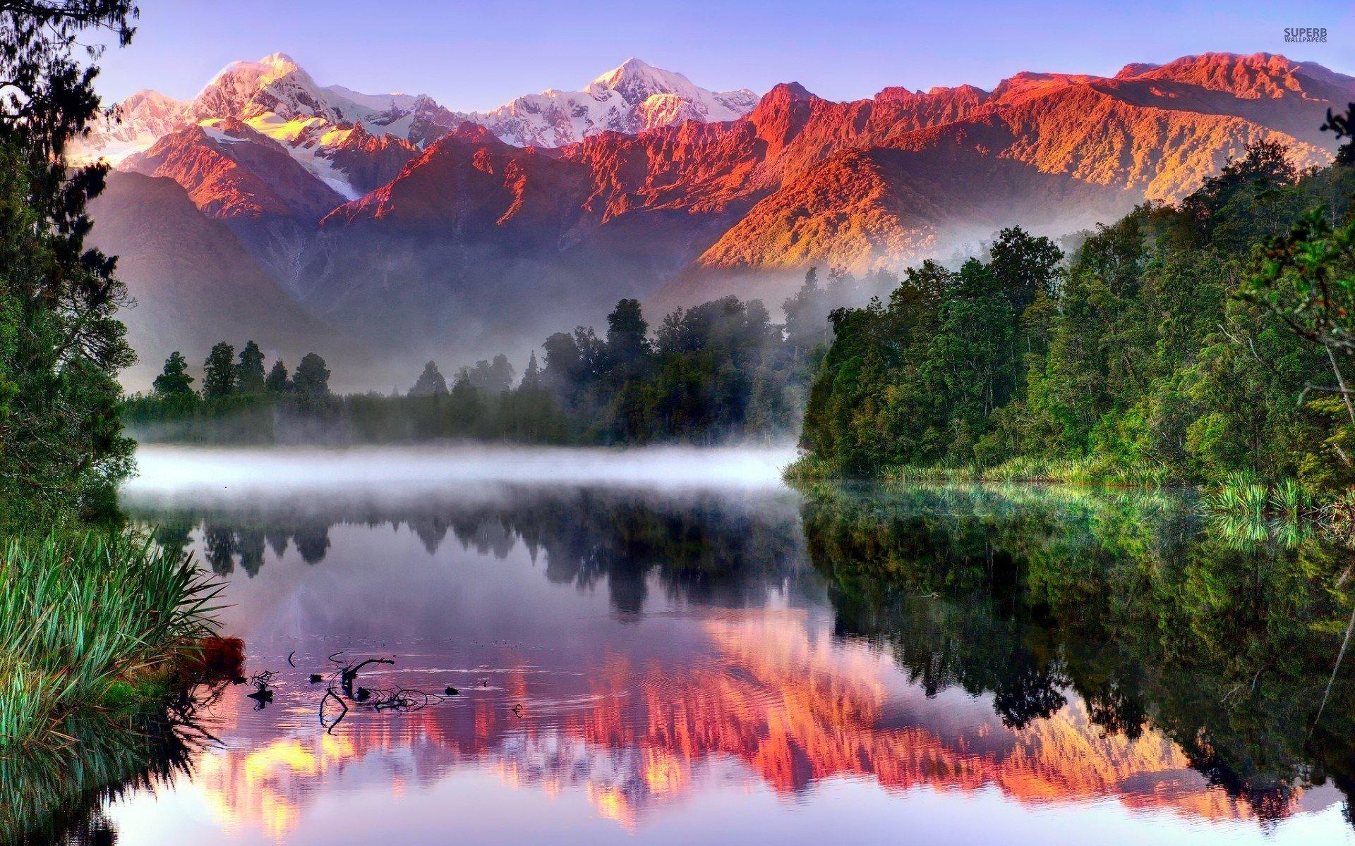 Red Rocky Mountains HD wallpaper