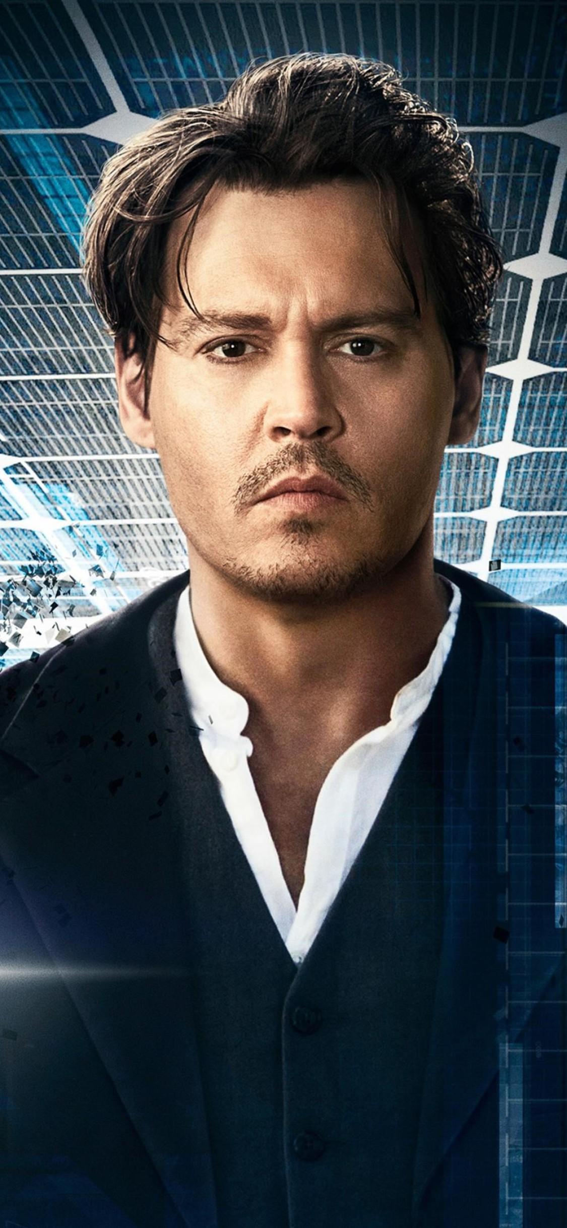 Johnny Depp In Transcendence iPhone XS, iPhone 10
