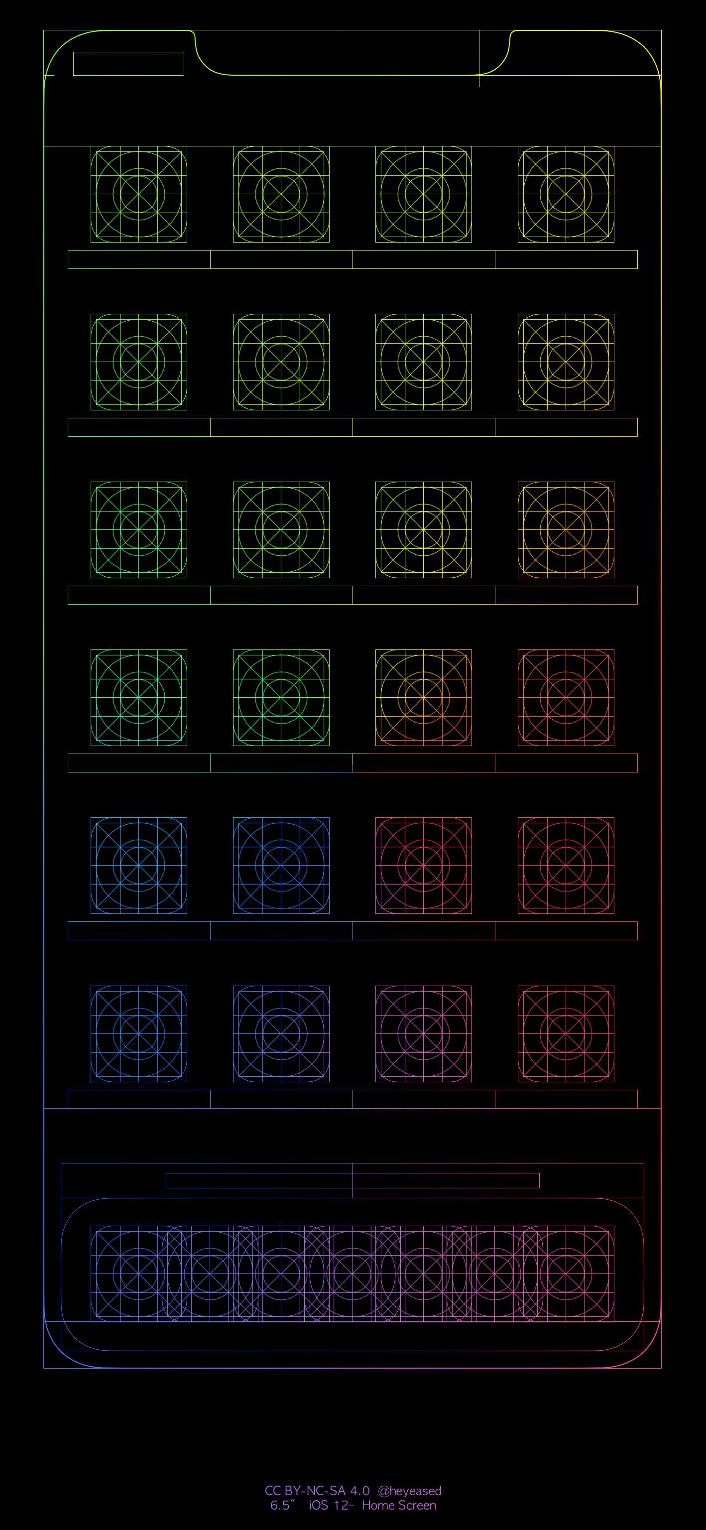 iPhone XS MAX blueprint from Weebly