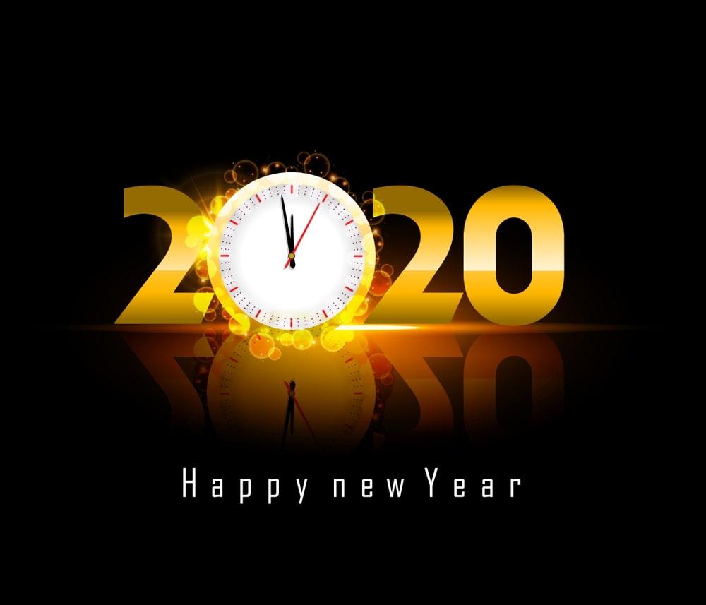 Happy New Year 2020 HD Wallpaperwallpaper.net