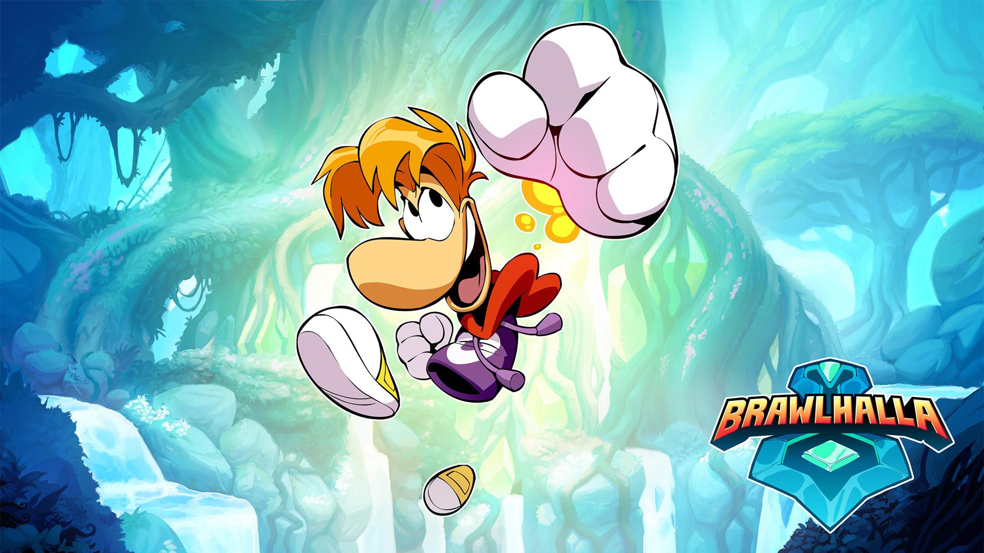Rayman joins the fight. Wallpaper from Brawlhalla