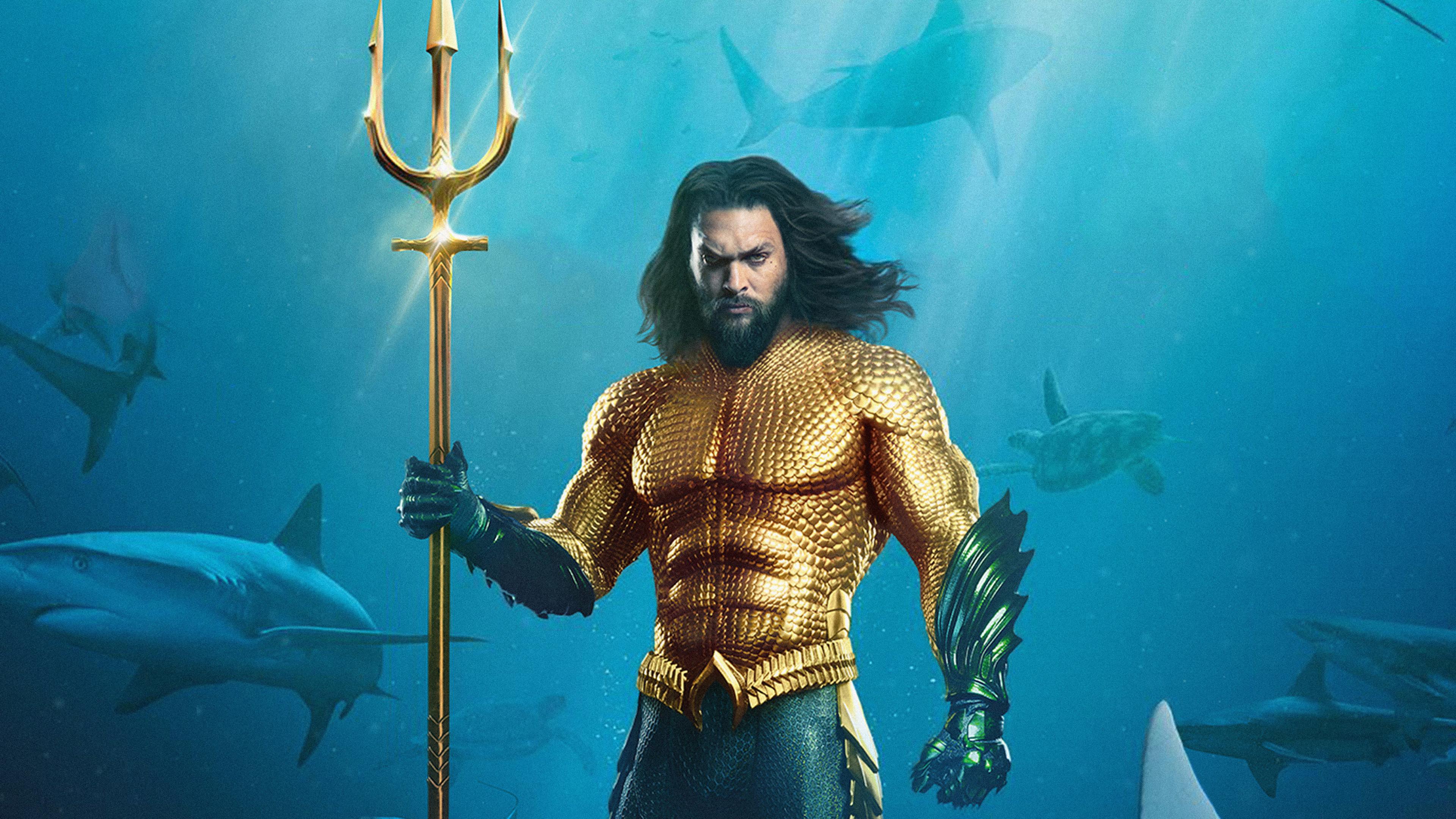 Aquaman 5k Movie Poster 4k HD 4k Wallpaper