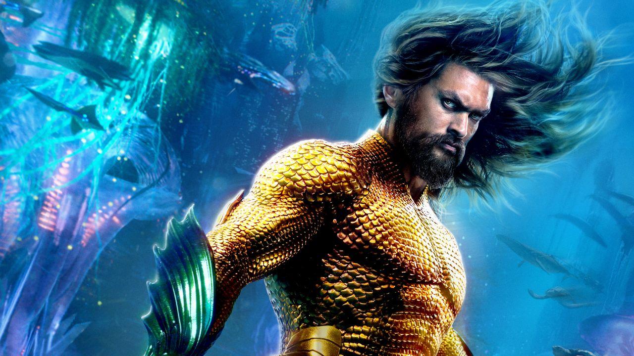 Wallpaper Aquaman, Jason Momoa, DC Comics, HD, Movies