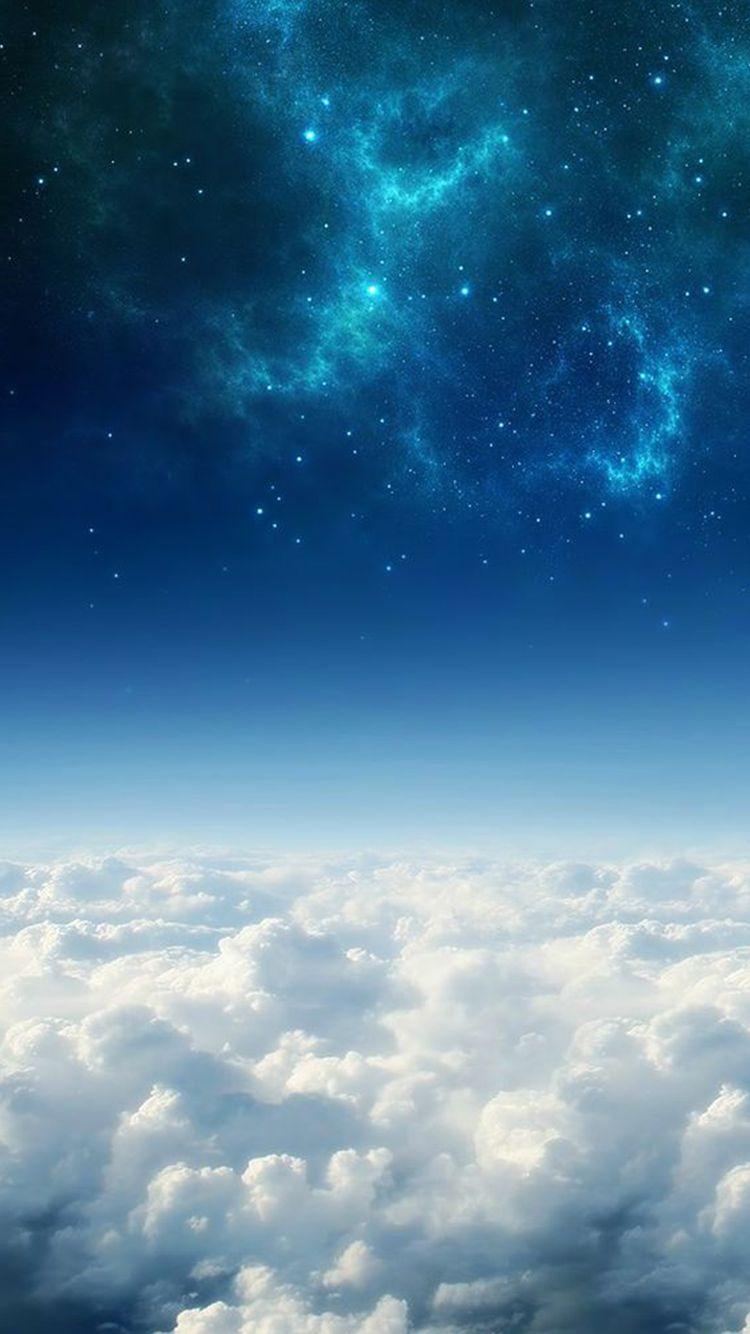 Space Above The Clouds iPhone 6 Wallpaper. Cloud