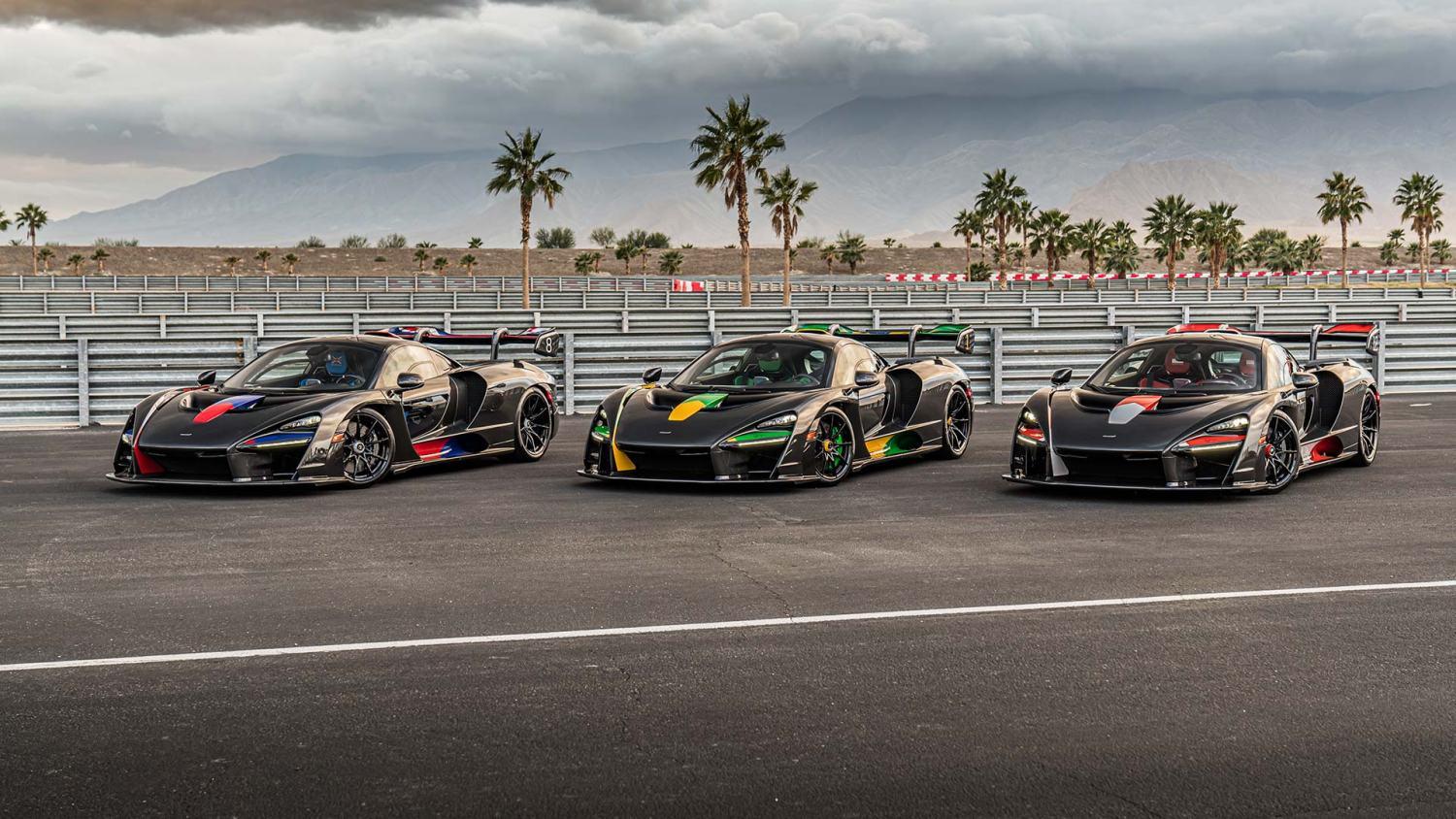 McLaren creates trio of Senna XP hypercars inspired