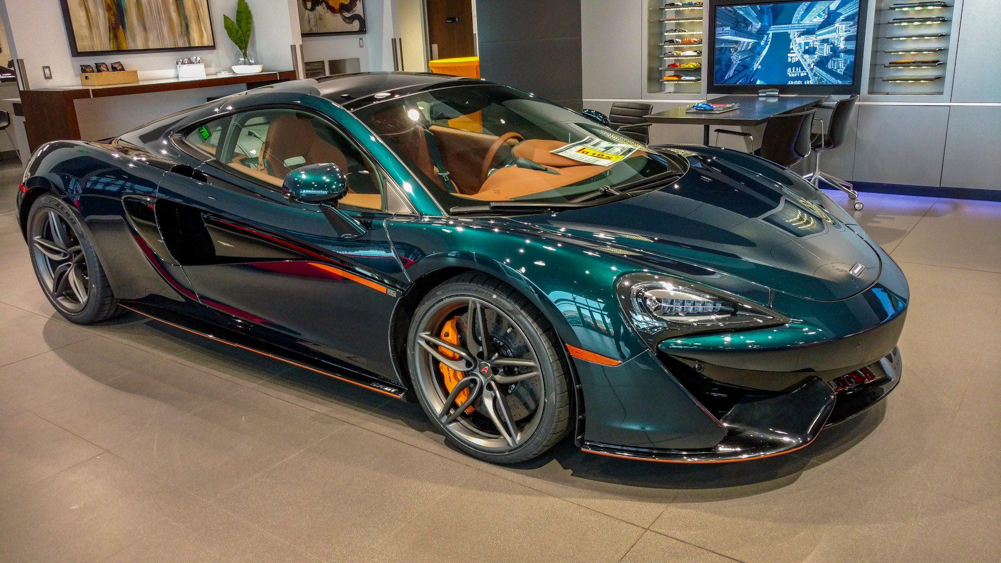 MSO McLaren 570GT in XP Green- the same color as the McLaren