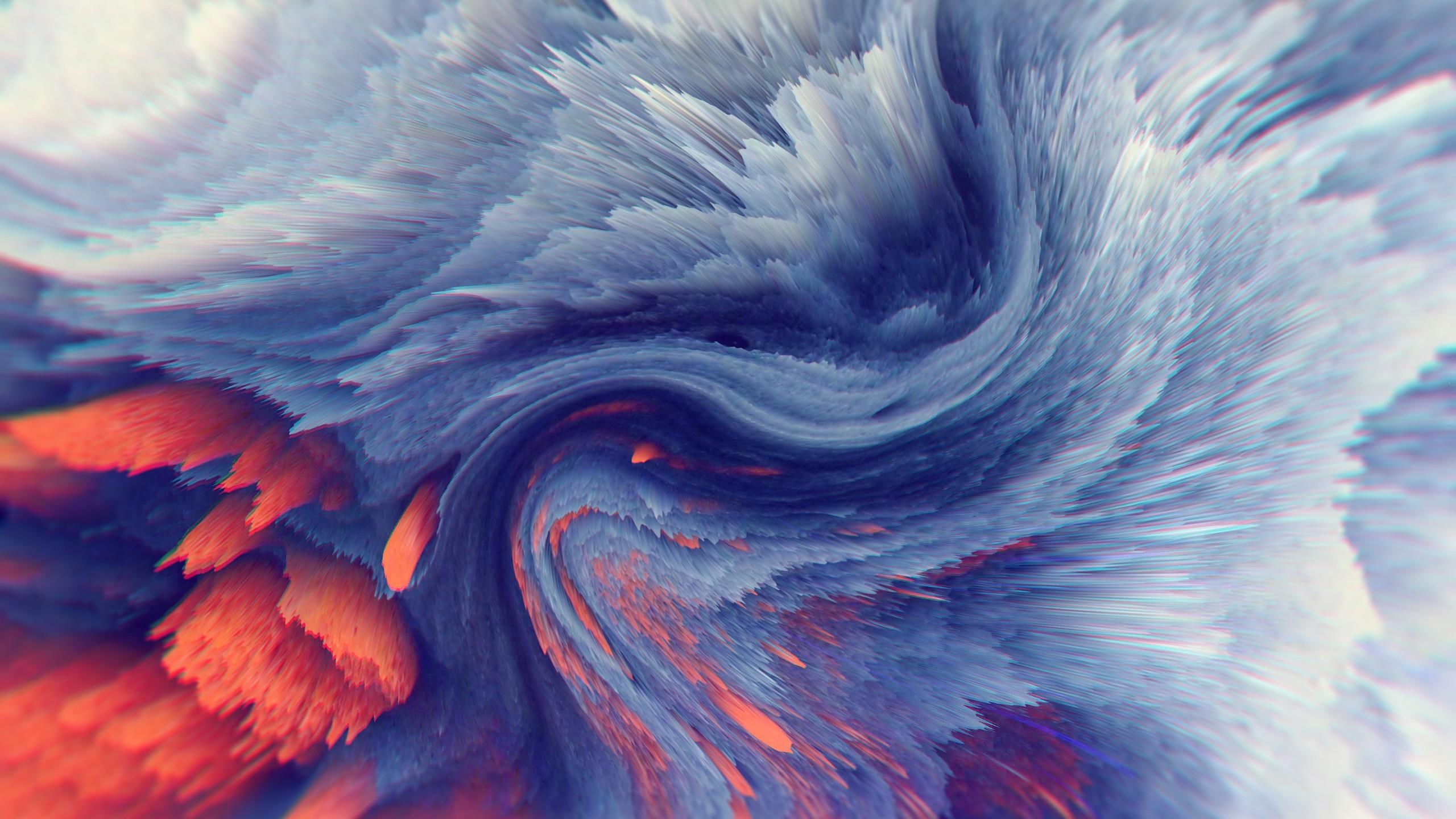 Waves Abstract Colorful, HD Abstract, 4k Wallpaper, Image