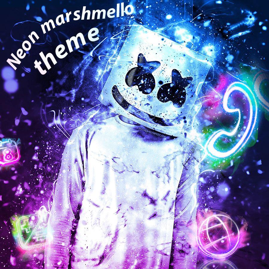 Designed for marshmello's fans，download this theme now!