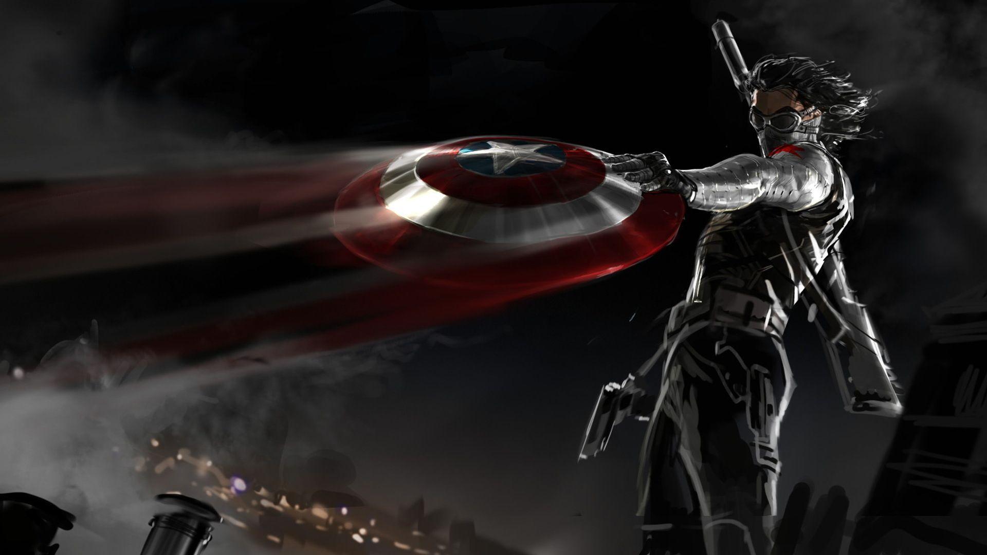 Bucky as The Winter Soldier Wallpaper. Captain america