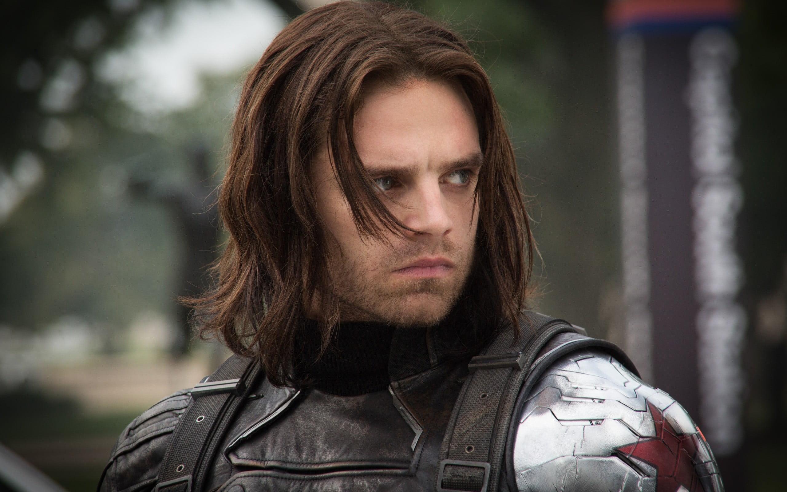 Man with armor, Captain America: The Winter Soldier, Bucky