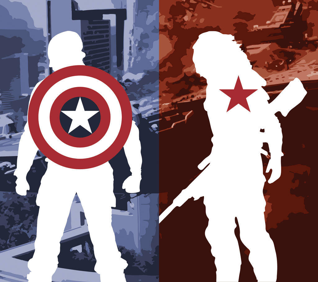 Captain America And Winter Soldier Fan Art