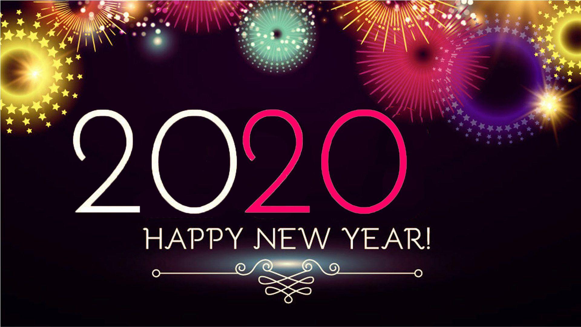 Happy New Year 2020 Hd Desktop Wallpapers - Wallpaper Cave