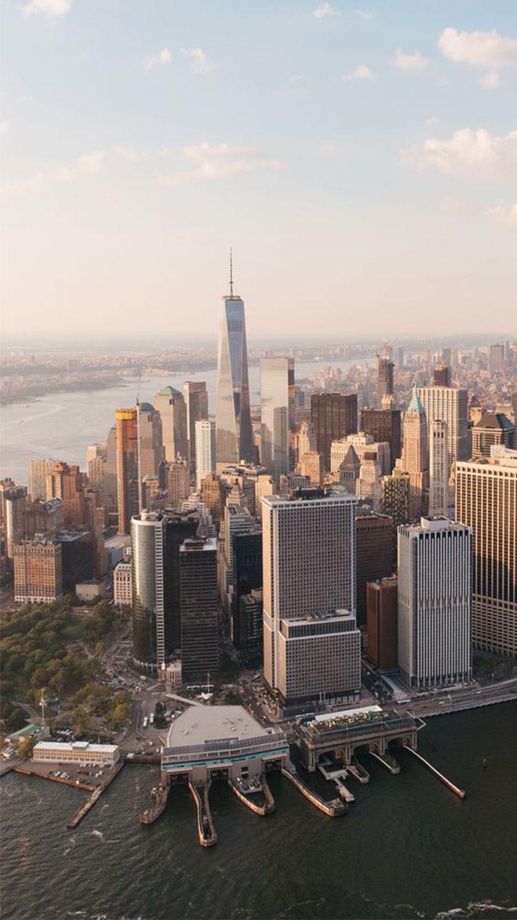 New York Skyline iPhone Wallpaper Free New York