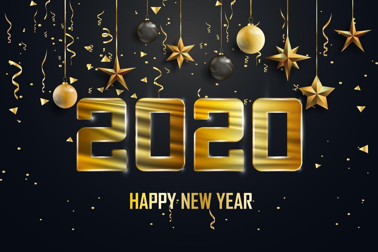 The Info All, Happy new year 2020 wallpaper