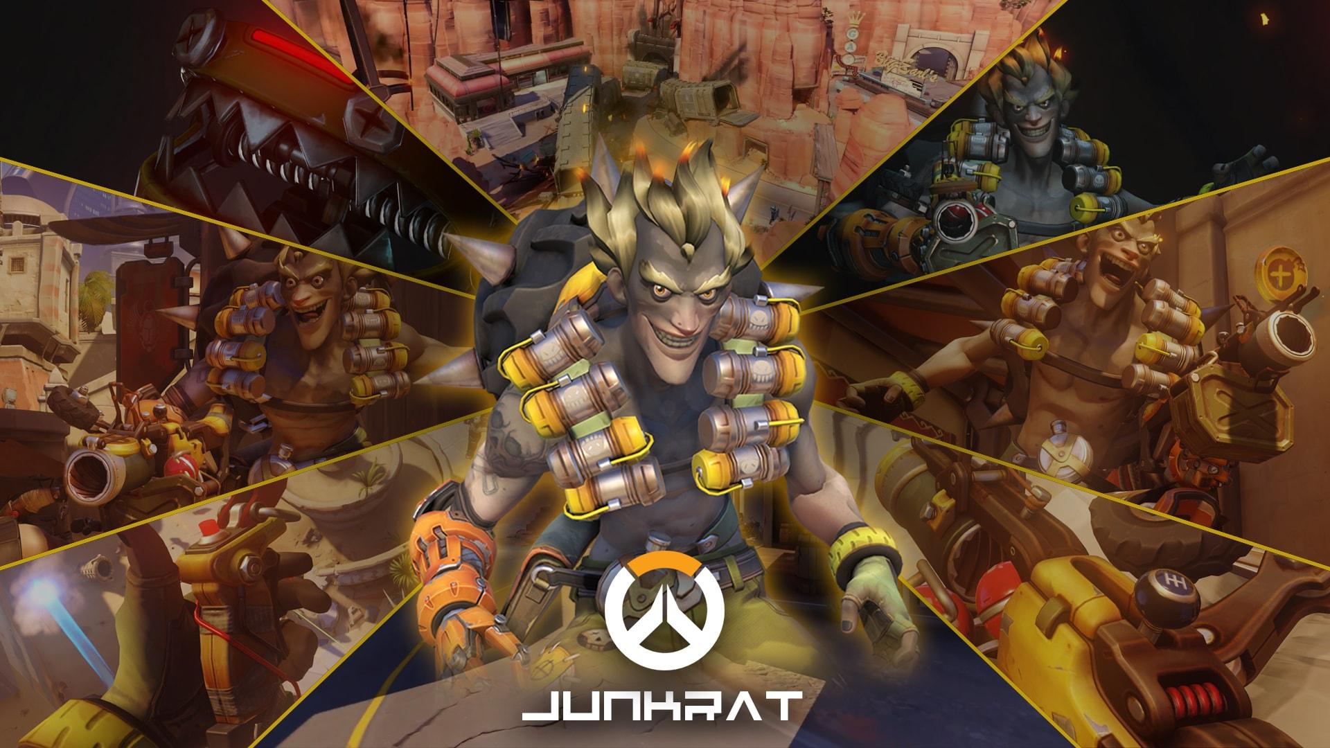 Overwatch, Junkrat HD Wallpaperwallpaper.net
