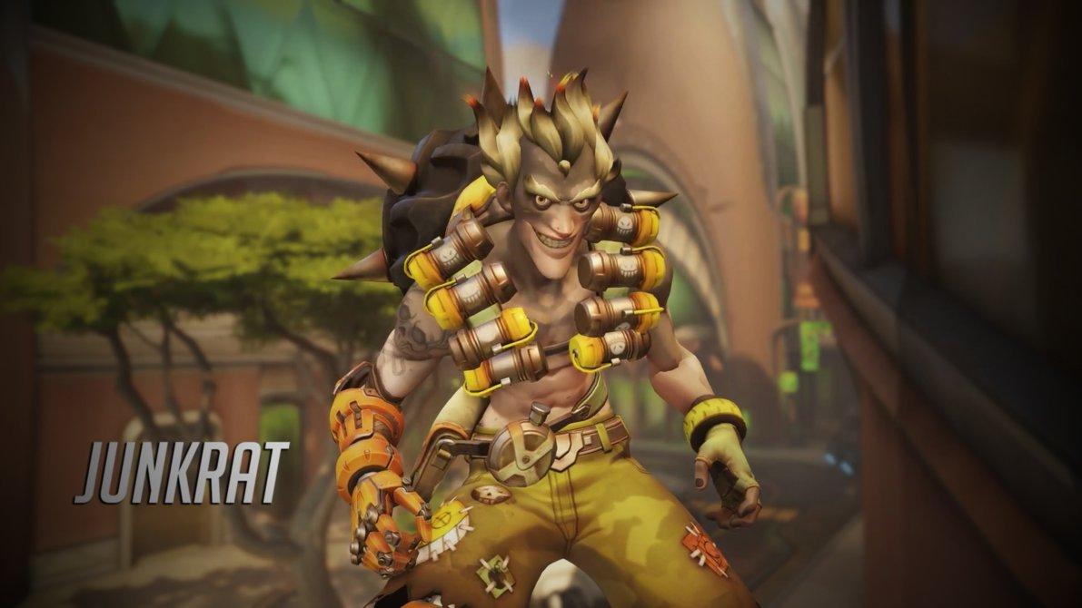 Free download Overwatch Junkrat Portrait Wallpaper 1920 x
