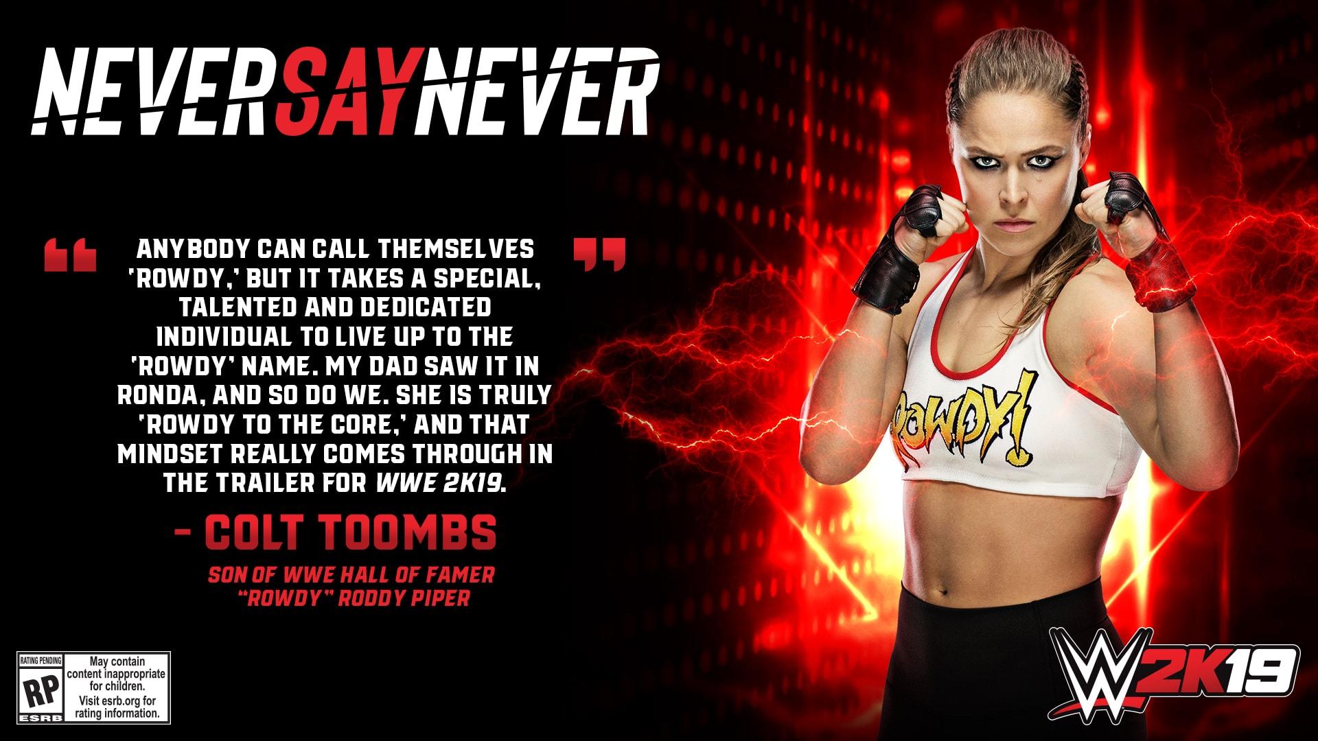 Rowdy” Ronda Rousey to Make Historic Video Game Franchise