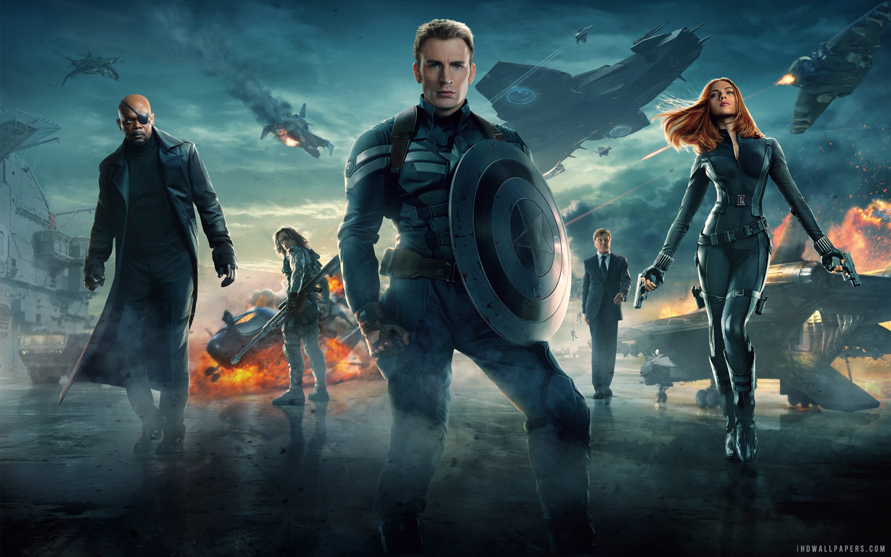 Captain America: Winter Soldier America Wallpaper