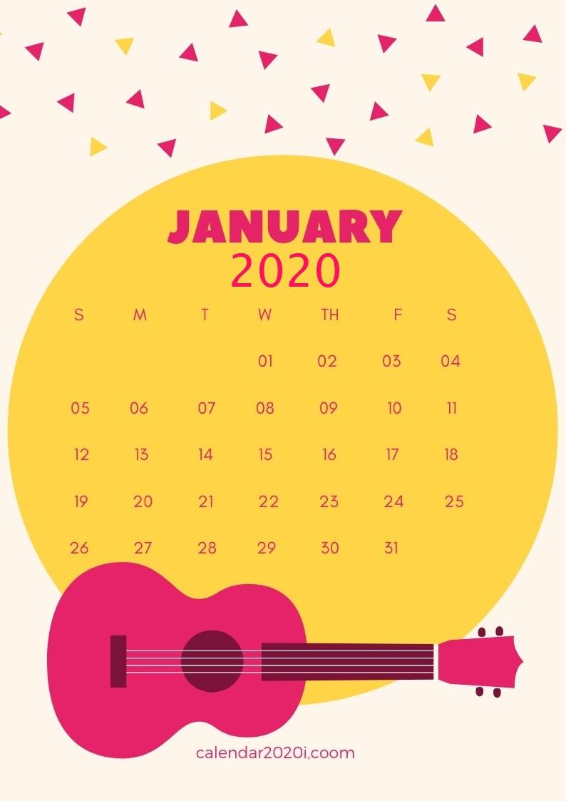 Calendar iPhone Wallpaper