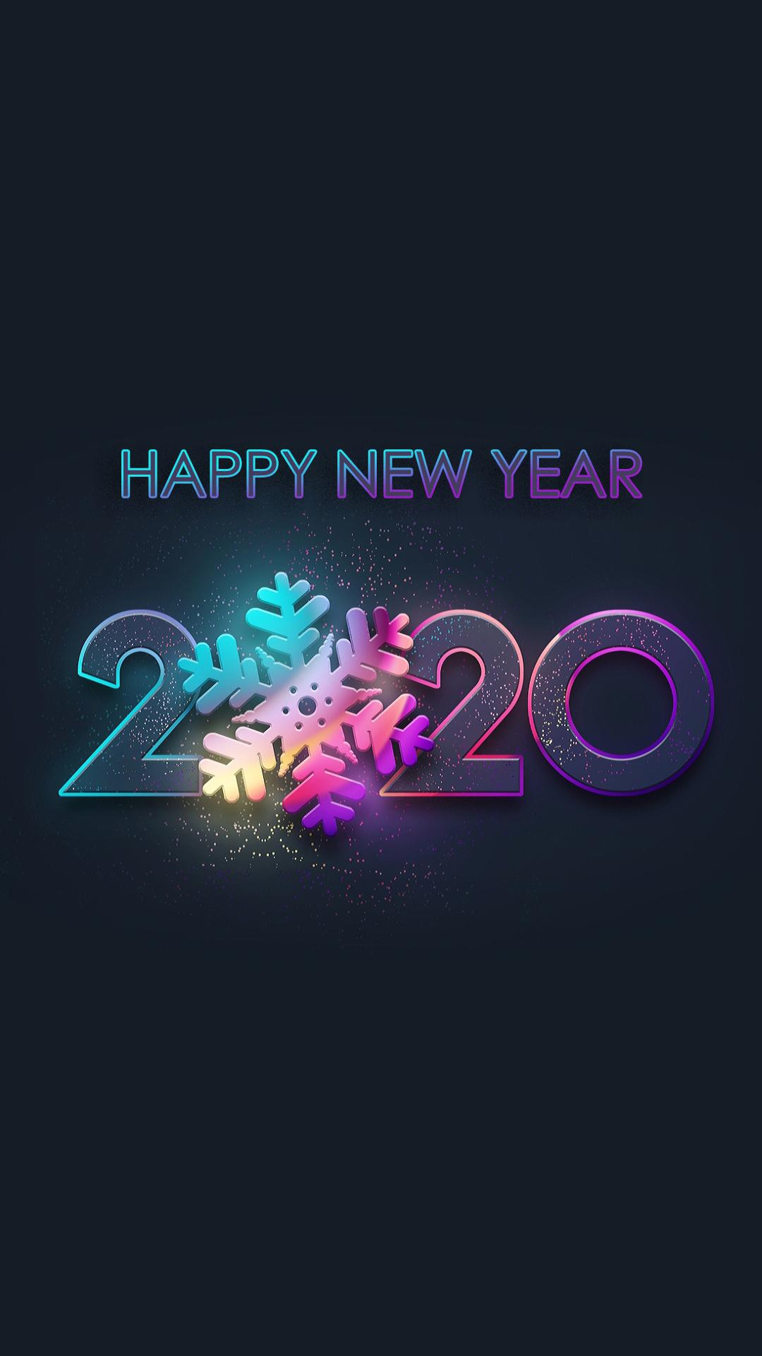 Happy New Year 2020 Wallpaper Mobile Walls