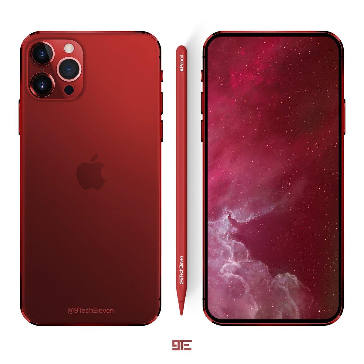 9TechEleven 2020 Red Concept iPhone 5