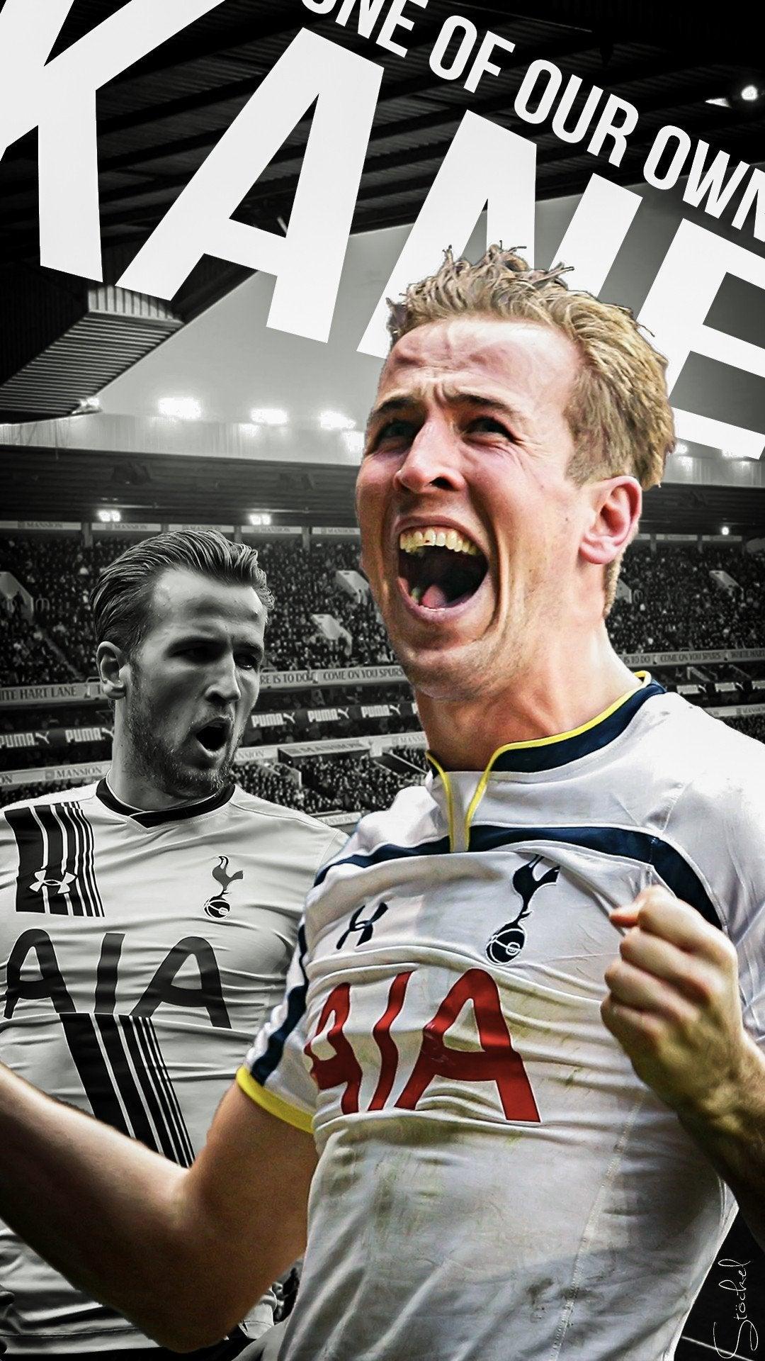 Wallpaper Made a mobile wallpaper of Harry Kane