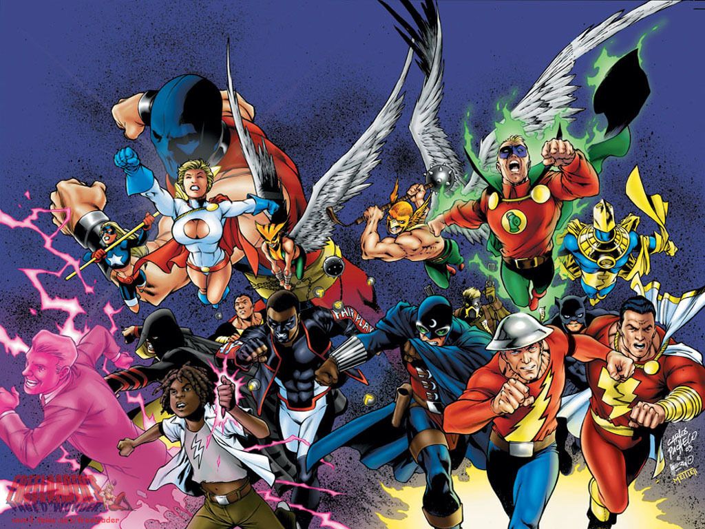 JSA Comics Wallpaper