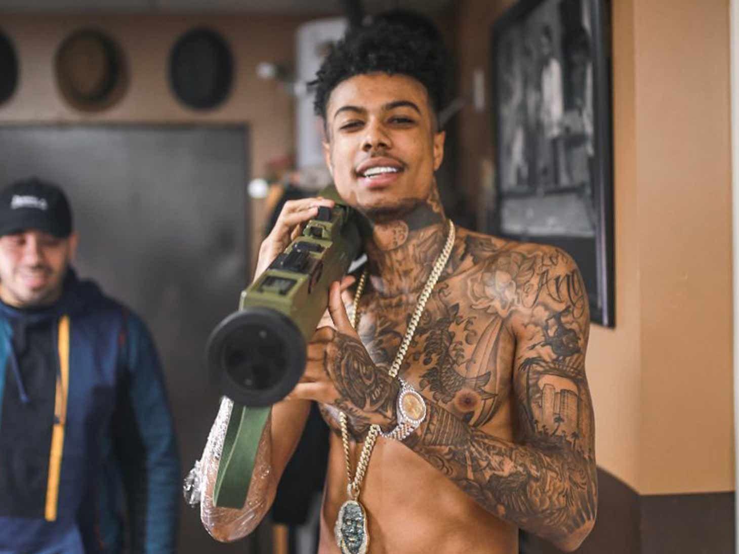 Rapper Blueface Charged With Felony for Possession
