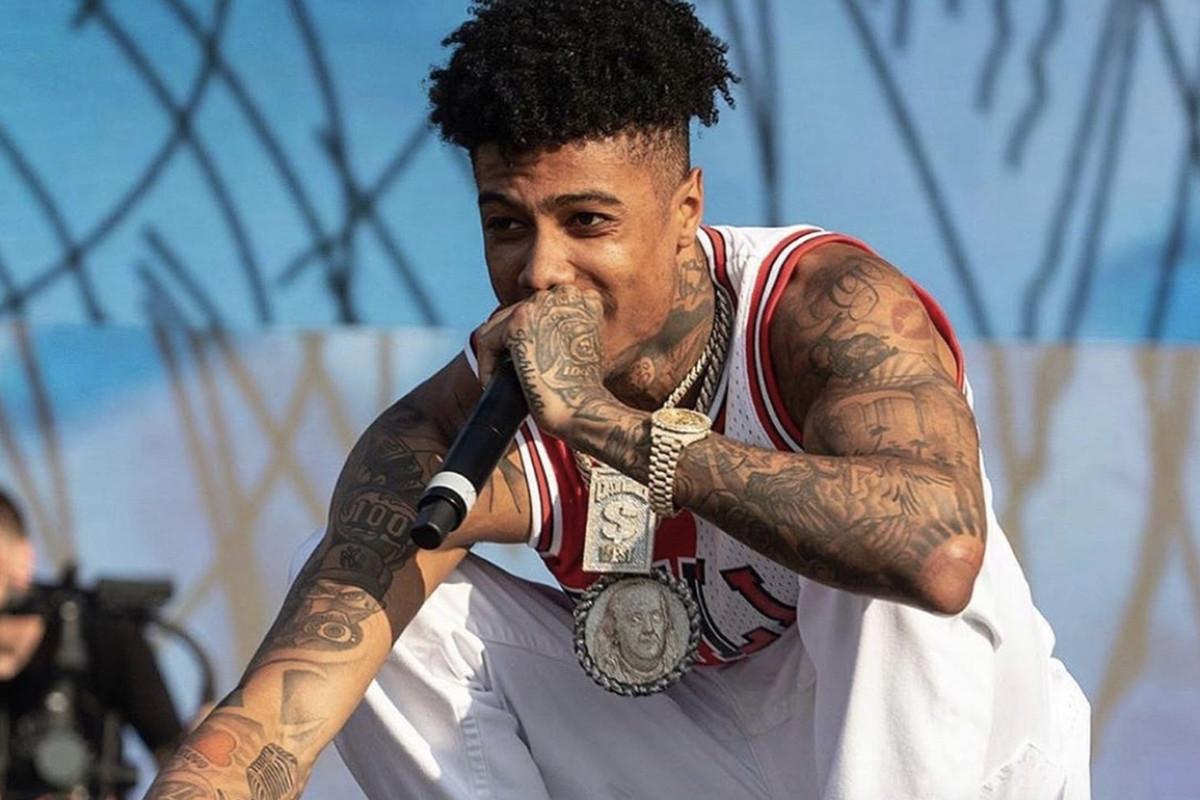 Blueface concert ends in massive brawl