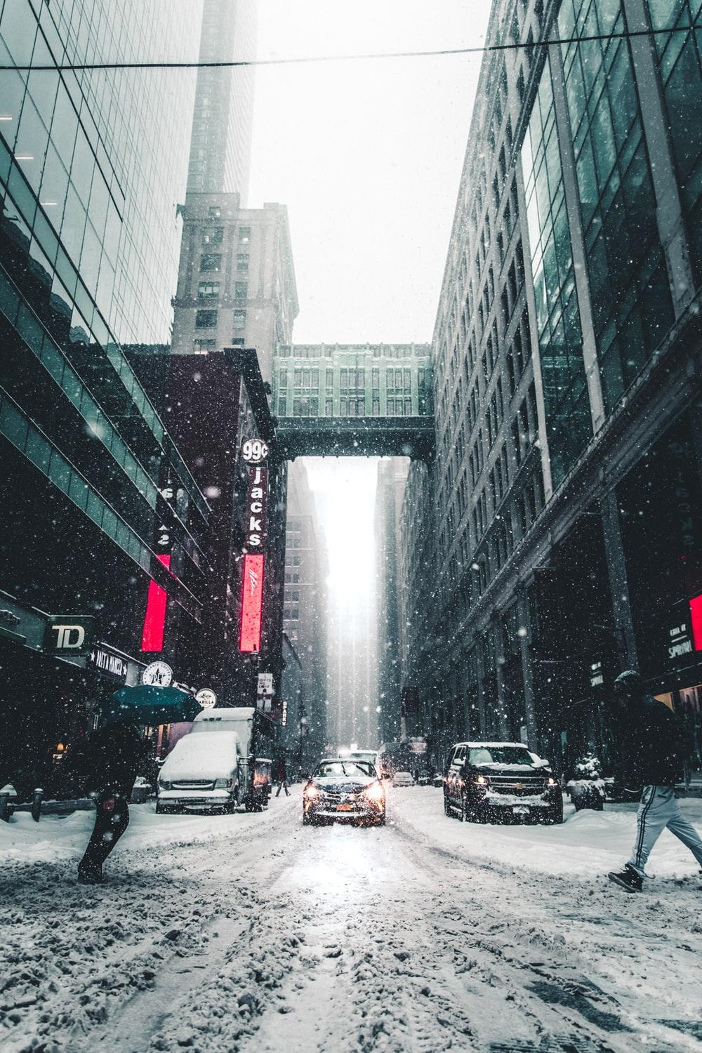New York City Snow Picture. Download Free Image