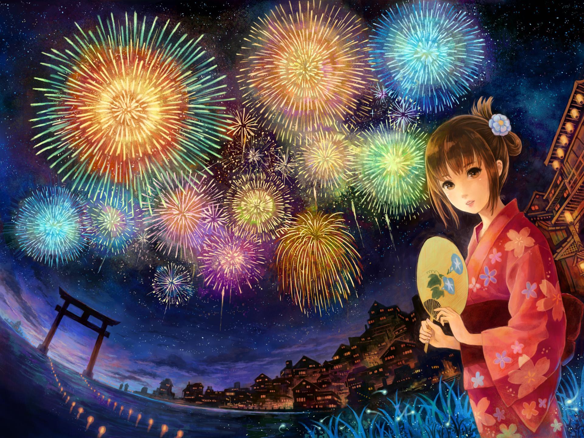 Anime Happy New Year Wallpapers - Wallpaper Cave