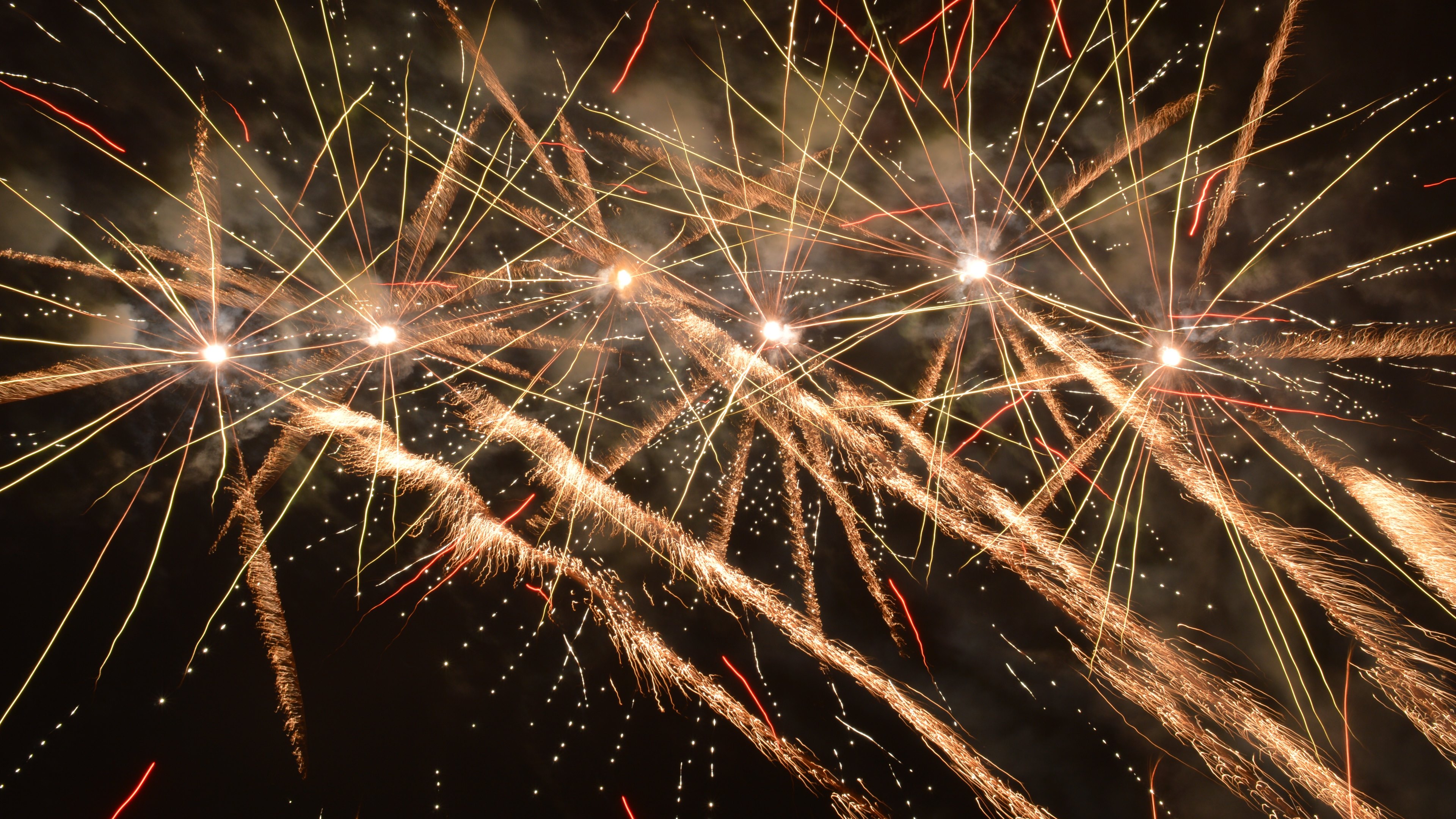 4K Ultra HD New Year Fireworks Celebration