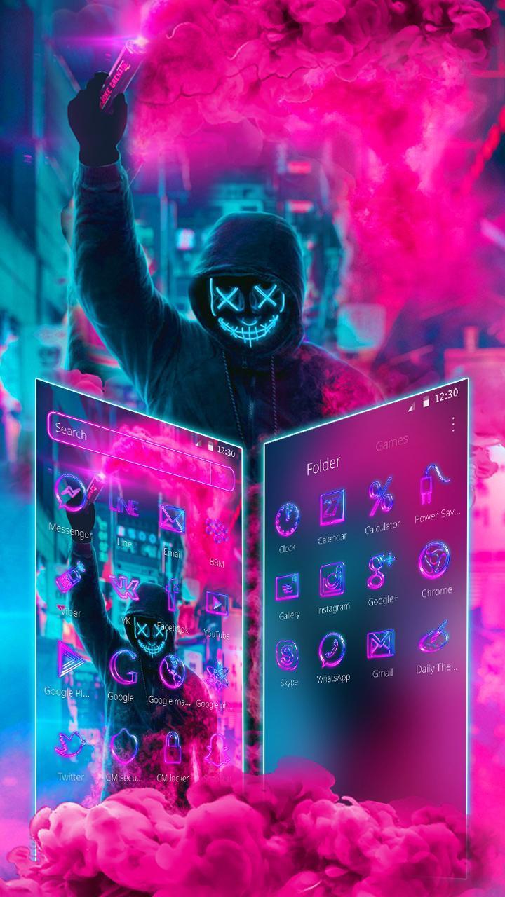 Scary Neon iPhone Wallpapers - Wallpaper Cave