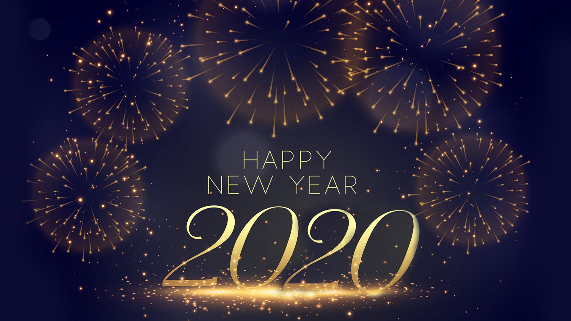 Happy New Year 2020 Desktop Wallpapers - Wallpaper Cave