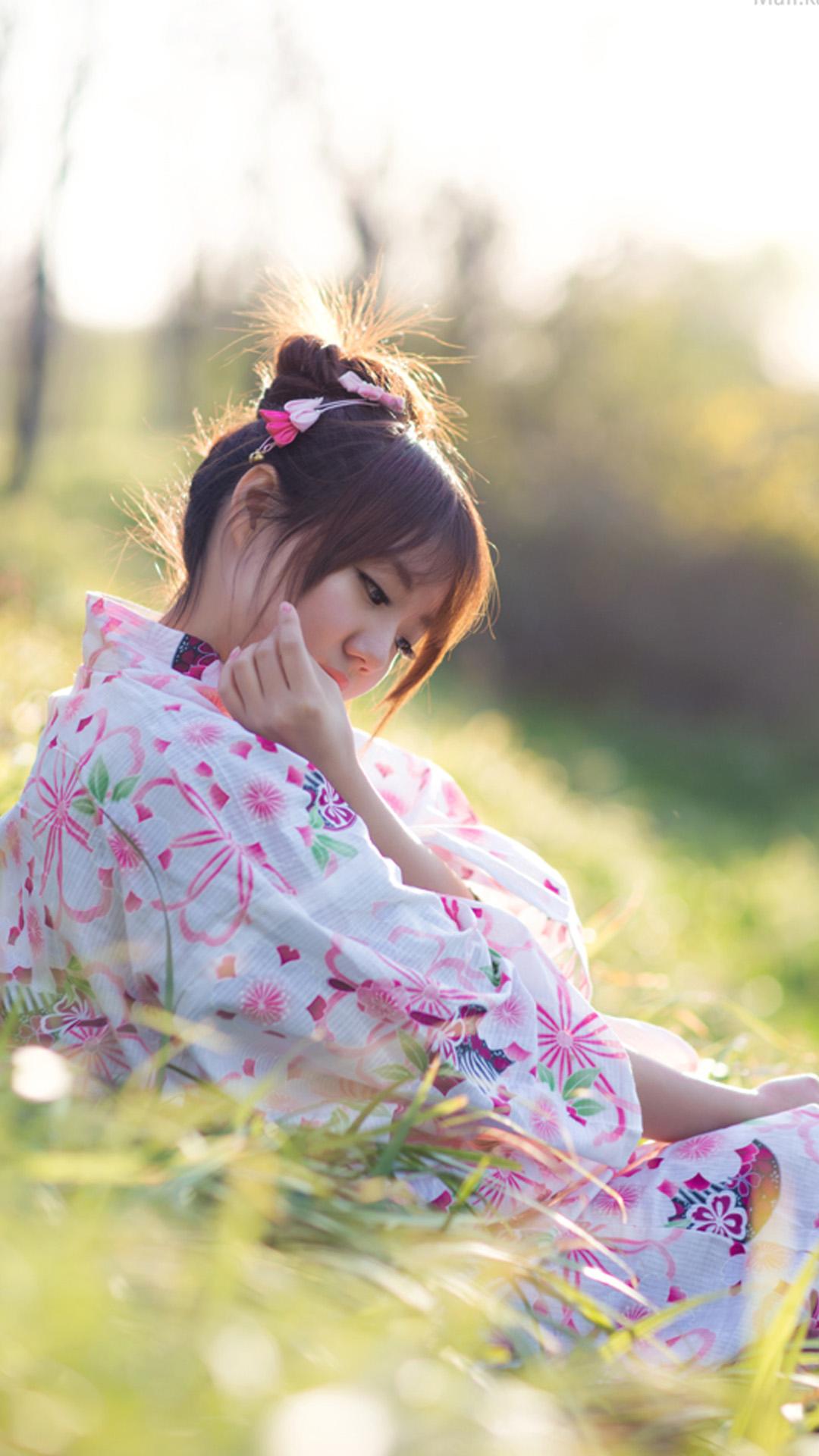 Japanese culture Girl Android wallpaper HD wallpaper