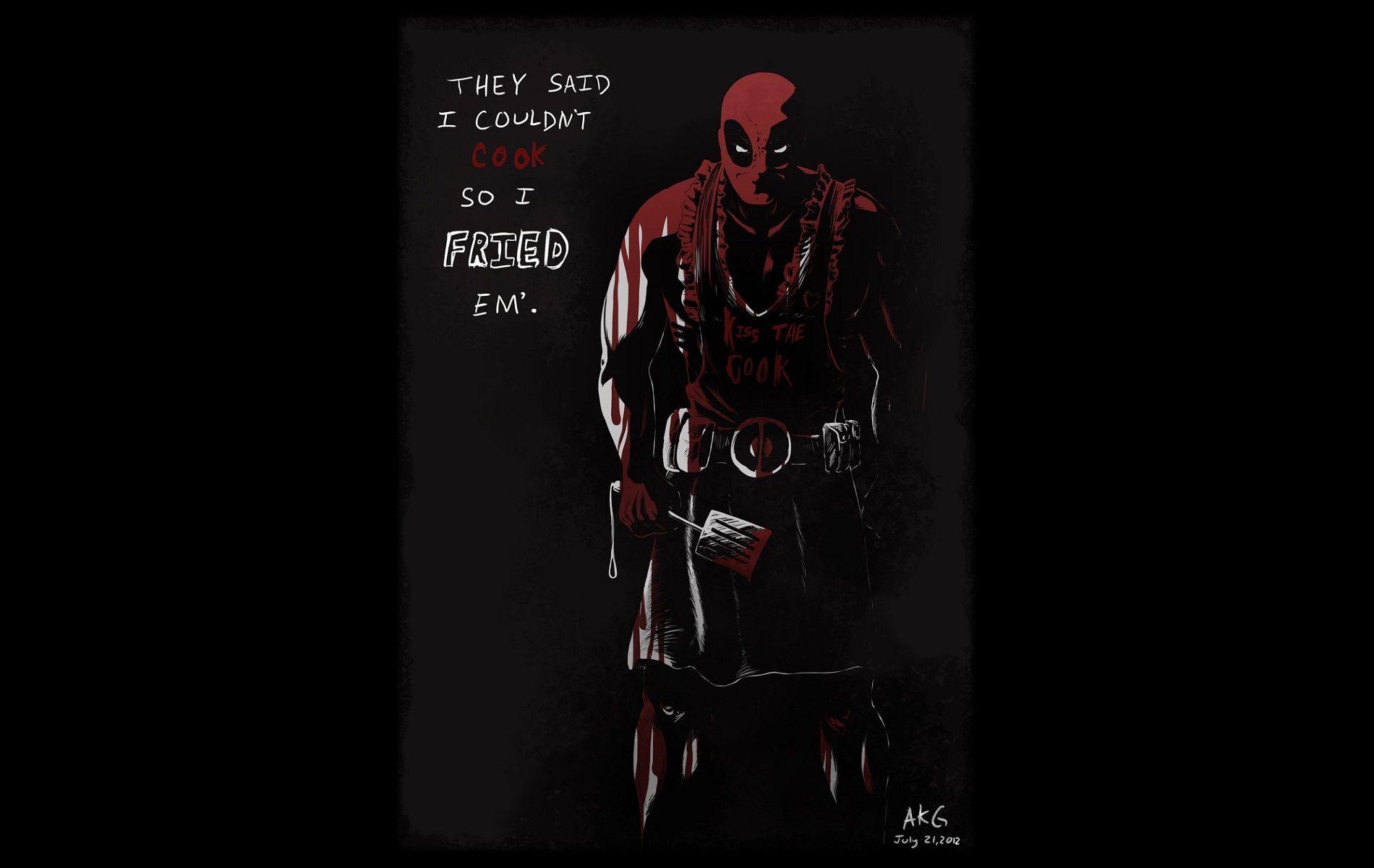 Black Deadpool Wallpaper Free Black Deadpool