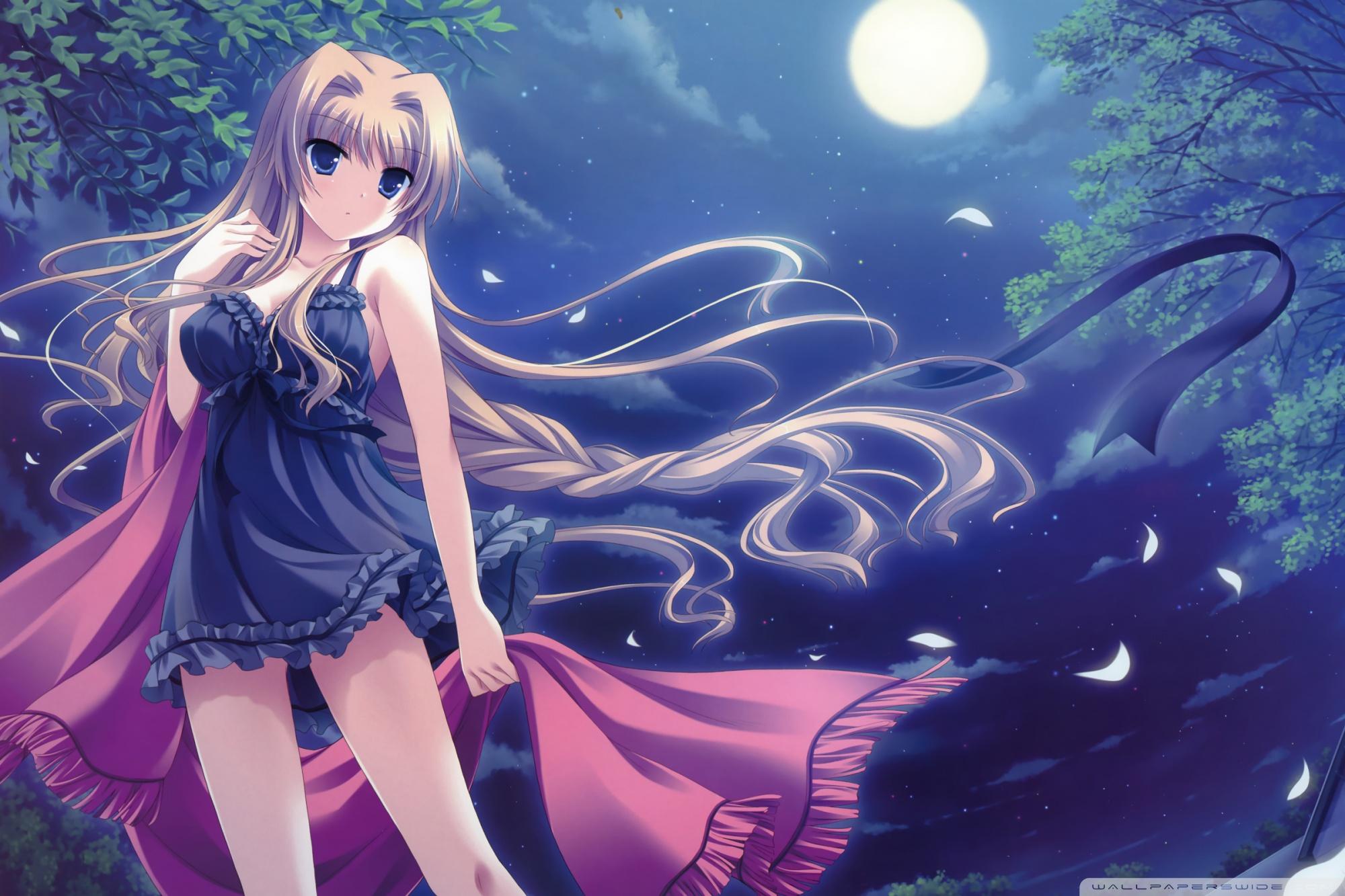 Anime Girl Ultra HD Desktop Background Wallpaper for 4K UHD