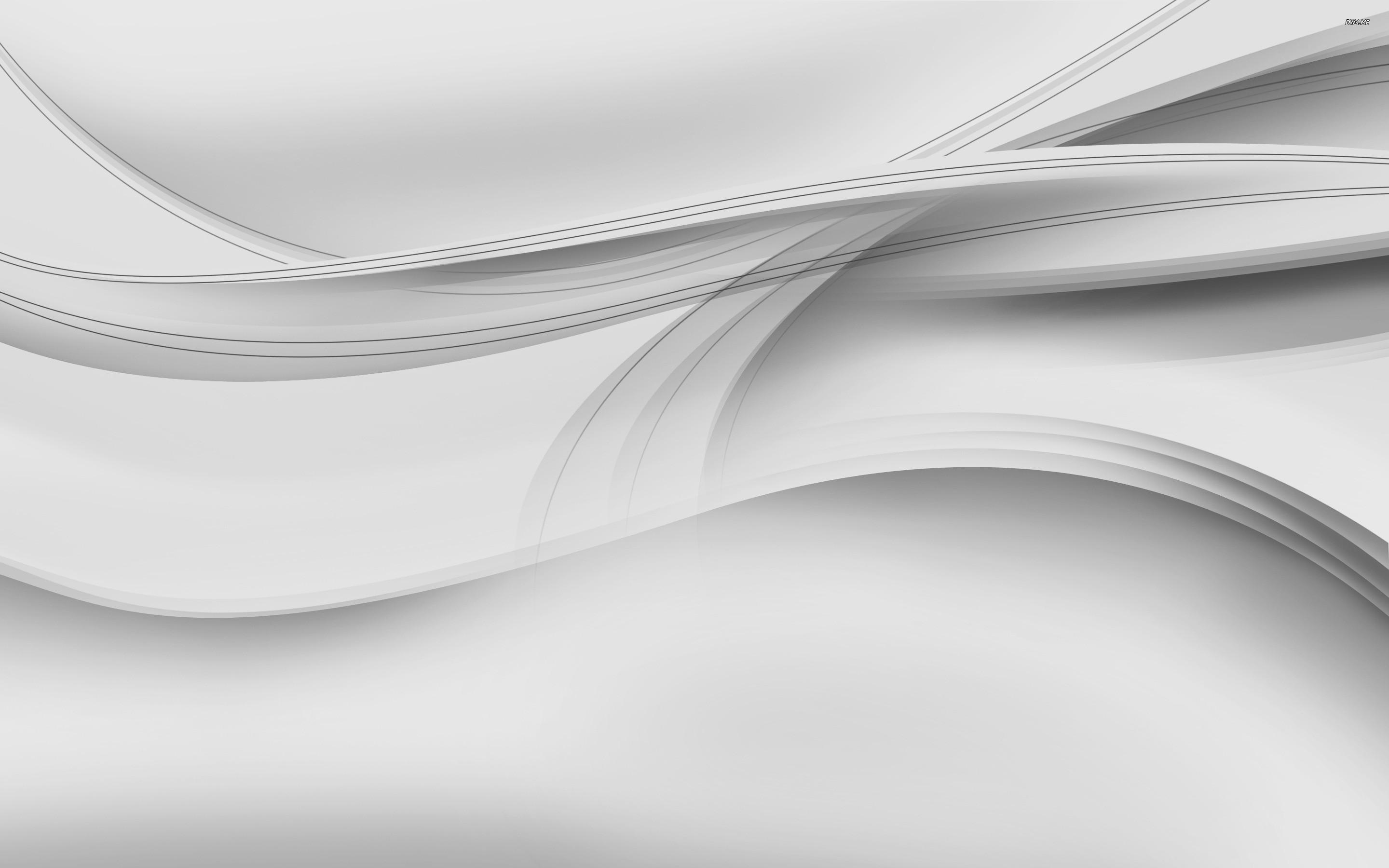 White Abstract Wallpaper