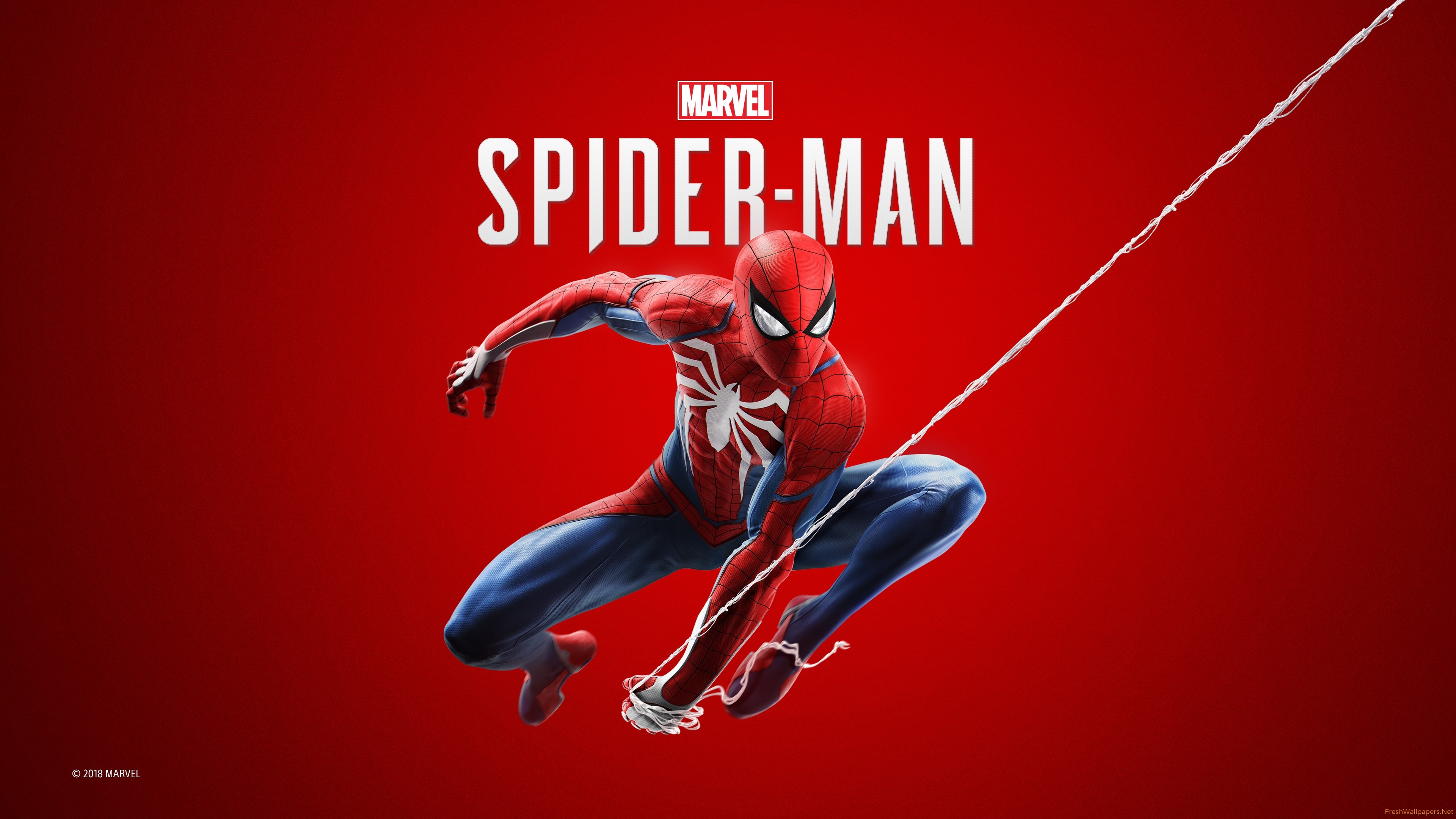Spider Man 2018 4K PS4 Game wallpaper