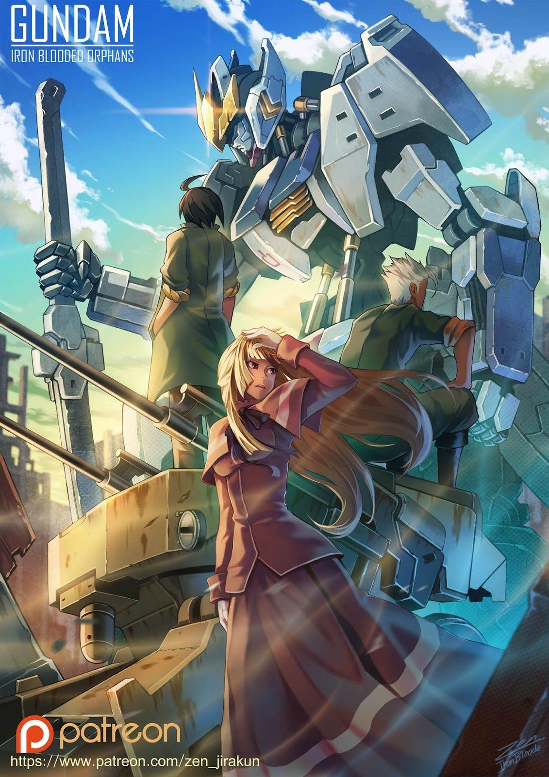 Gundam Digital Artwork Iron Blooded Orphans Art