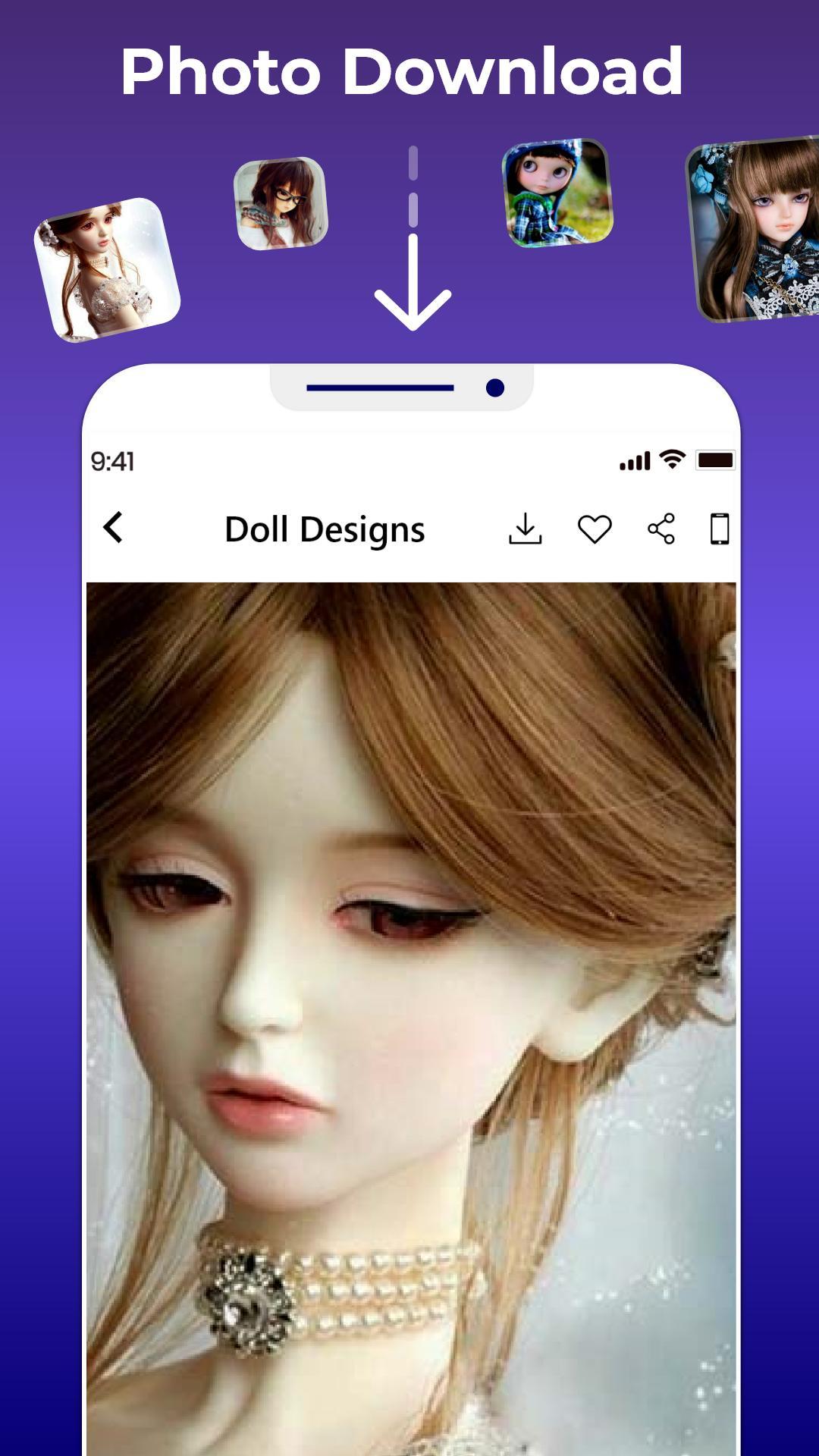 Beautiful Dolls Wallpaper HD Cute Girl Sweet DP pour Android