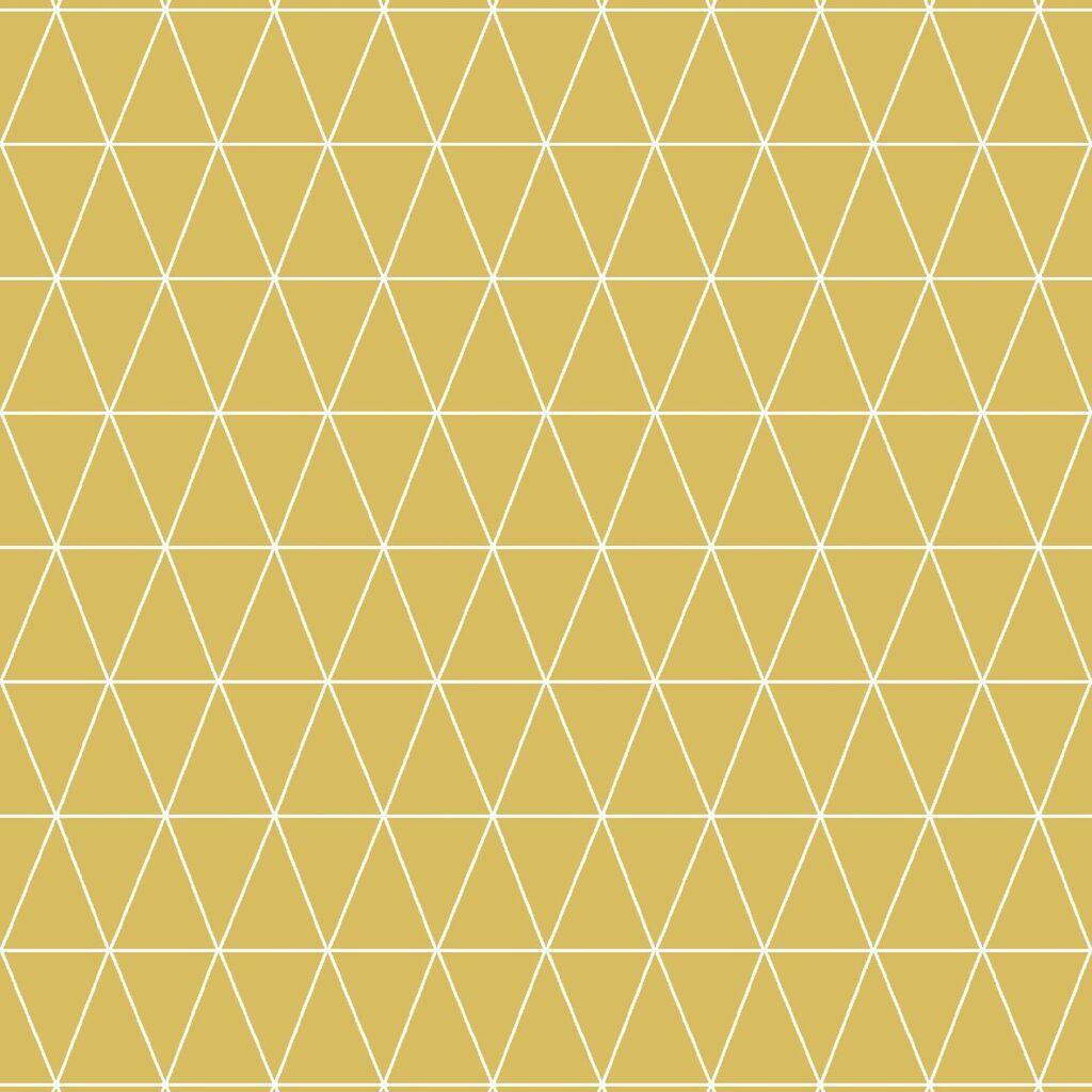 Triangolin Mustard Wallpaper. Yellow Wallpaper