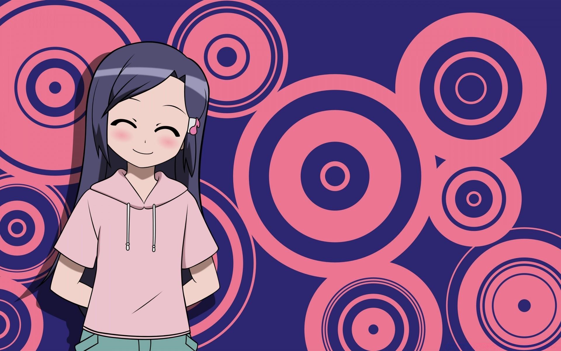 Happy Girl Anime